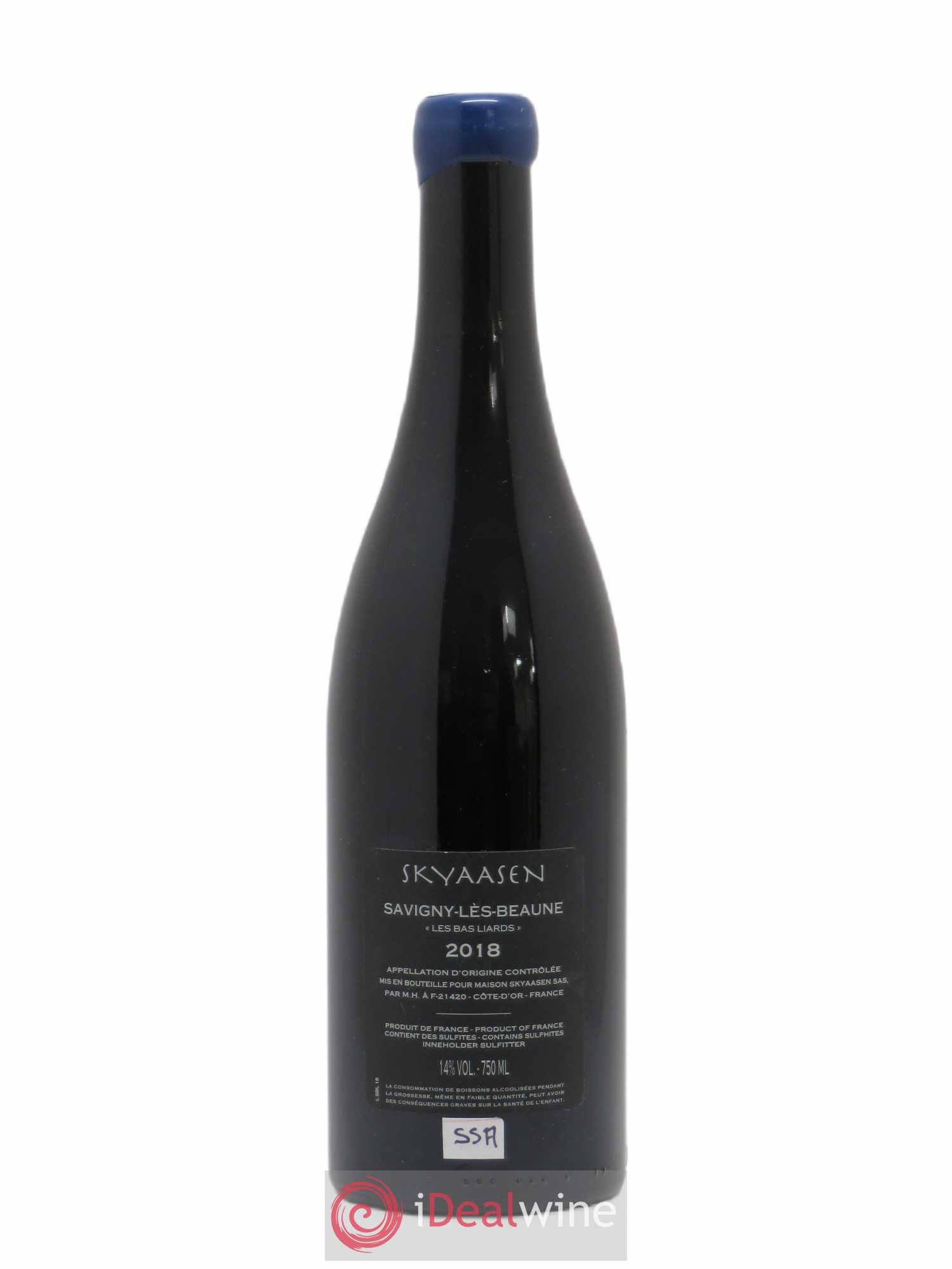 Savigny-lès-Beaune Les Bas Liards SSA Maison Skyaasen 2018 - Posten von 1 Flasche - 1