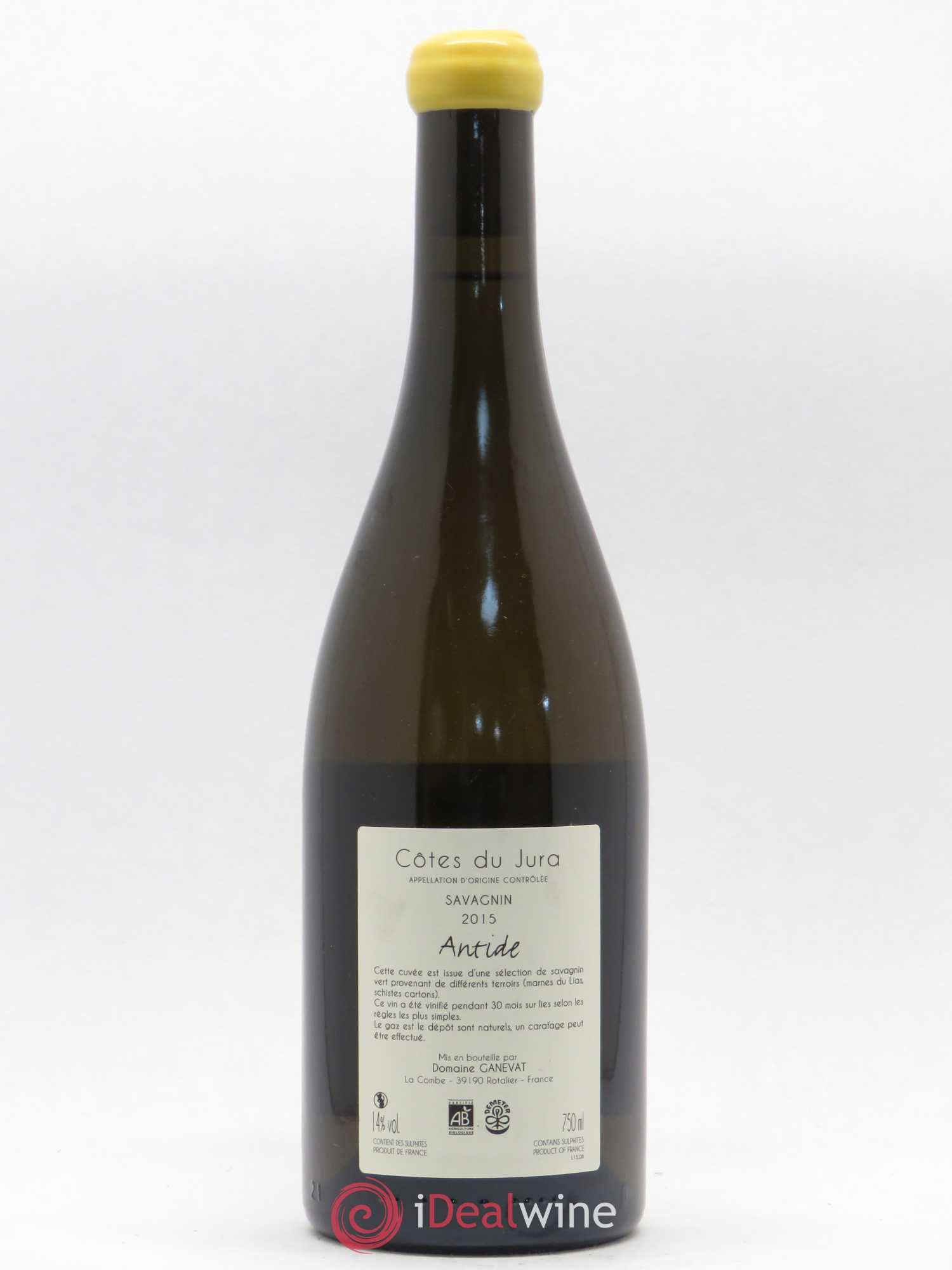 Côtes du Jura Savagnin Antide Ganevat 2015 - Posten von 1 Flasche - 1