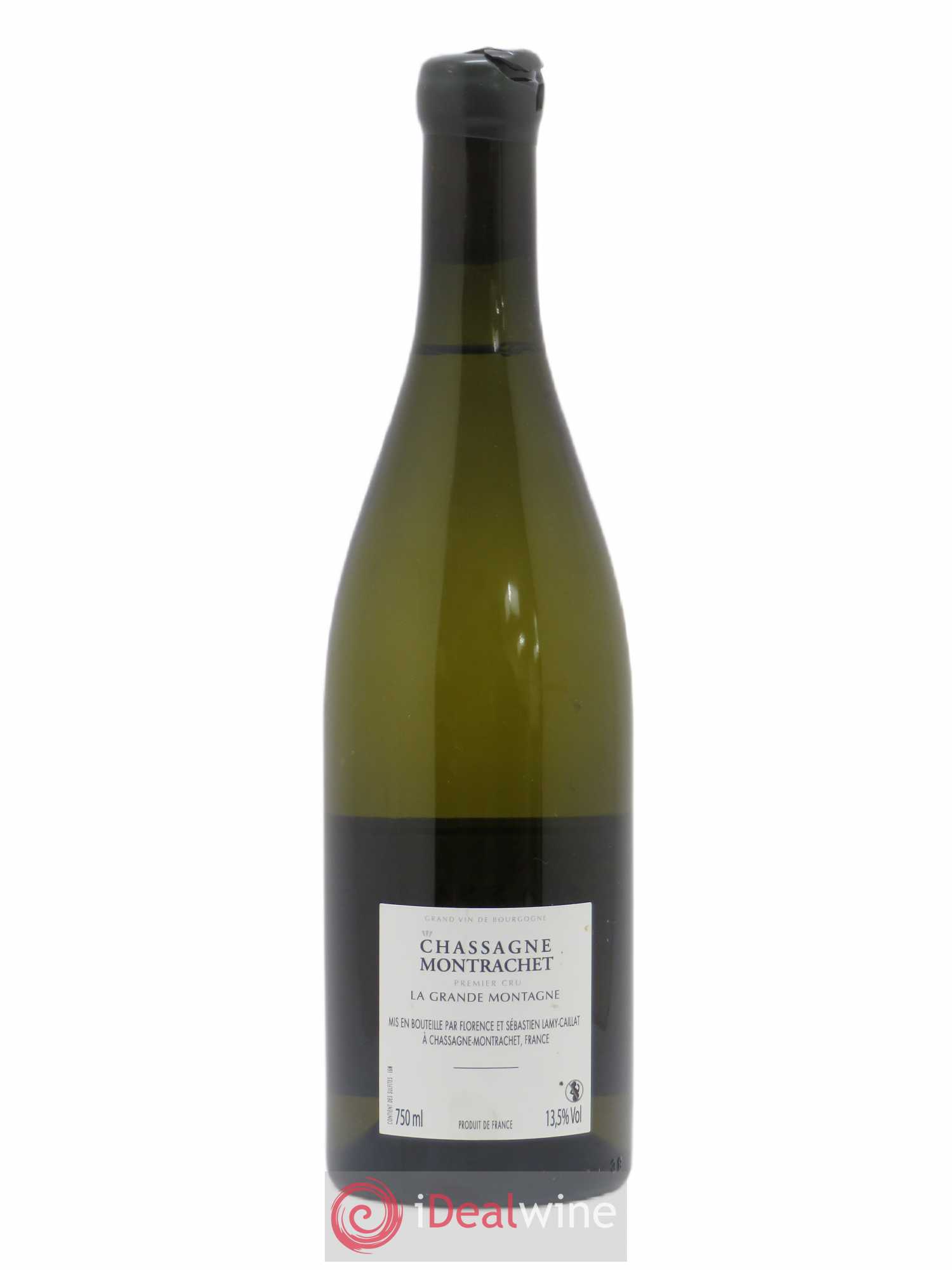 Chassagne-Montrachet 1er Cru La Grande Montagne Lamy-Caillat (Domaine) 2018 - Lot de 1 bouteille - 1