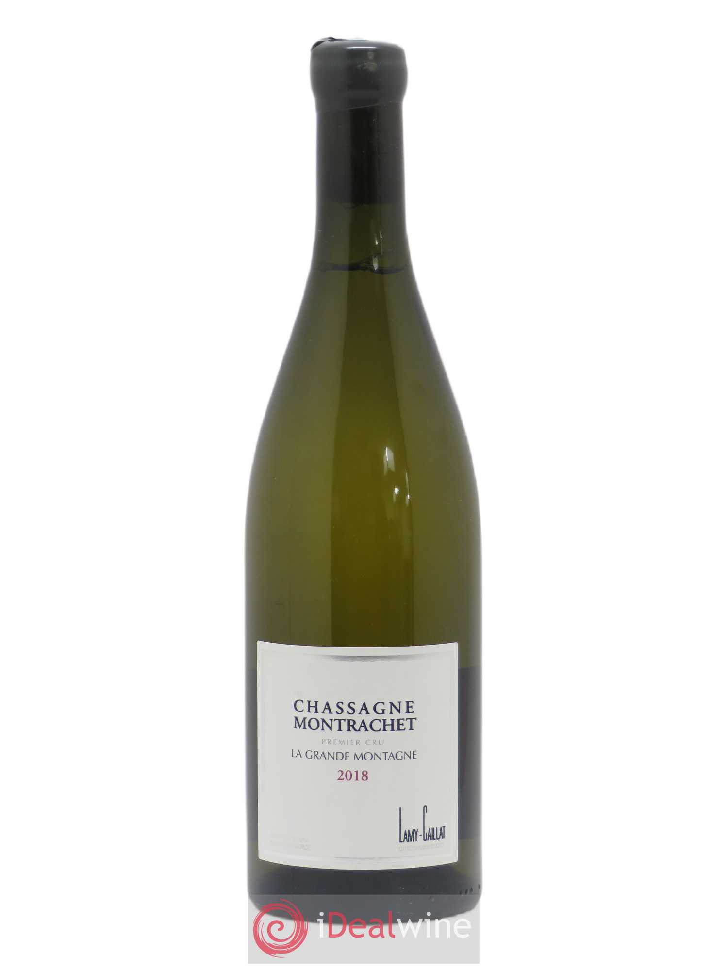 Chassagne-Montrachet 1er Cru La Grande Montagne Lamy-Caillat (Domaine) 2018 - Lot de 1 bouteille - 0
