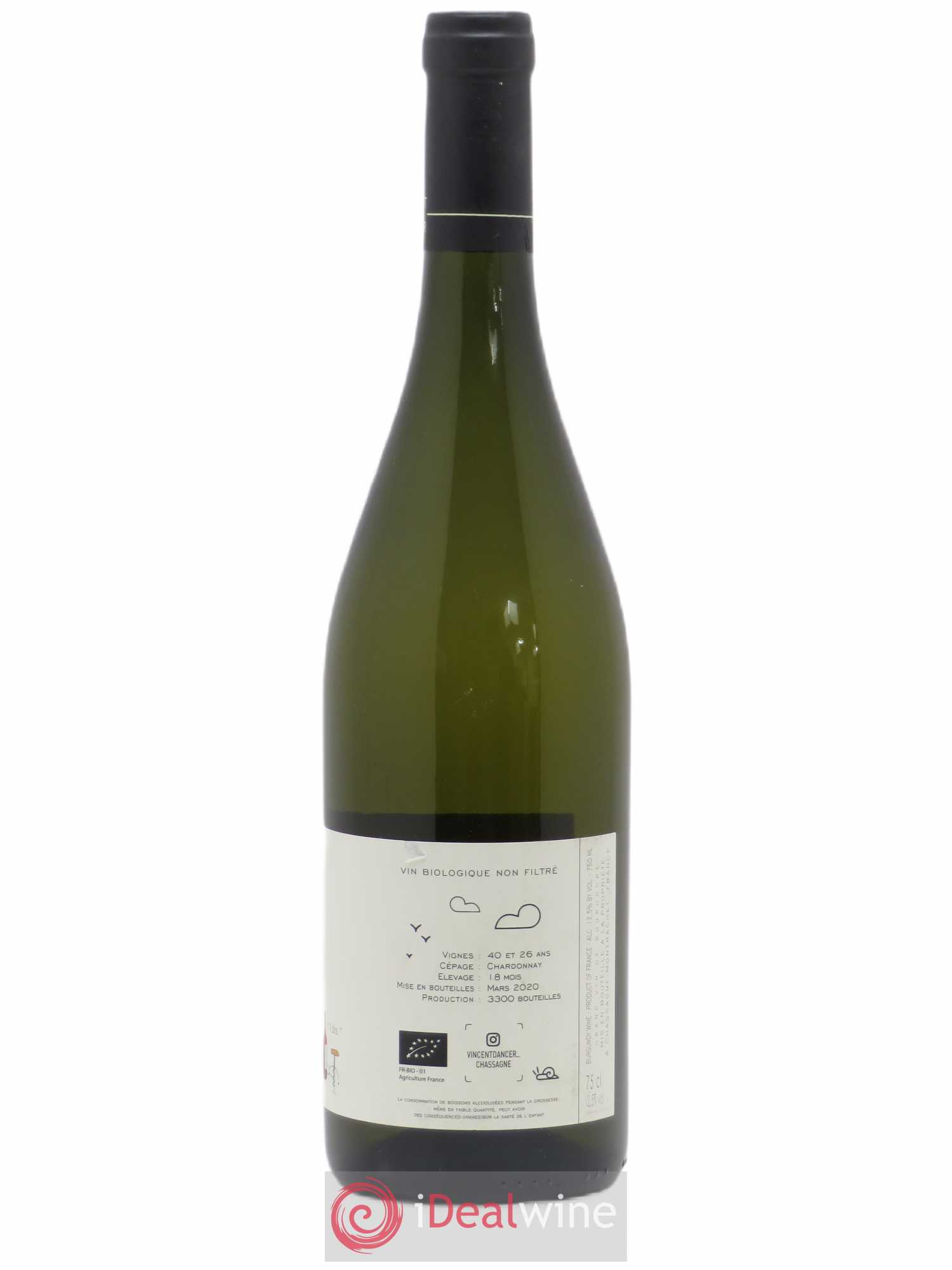 Chassagne-Montrachet 1er Cru La Romanée Vincent Dancer 2018 - Lot de 1 bouteille - 1