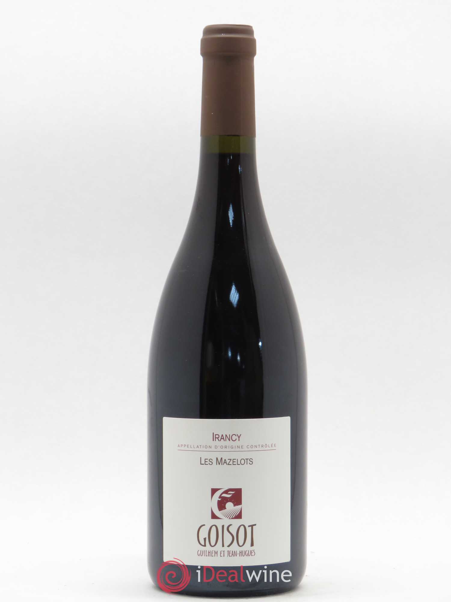 Irancy Les Mazelots Goisot (sans prix de réserve) 2015 - Posten von 1 Flasche - 0
