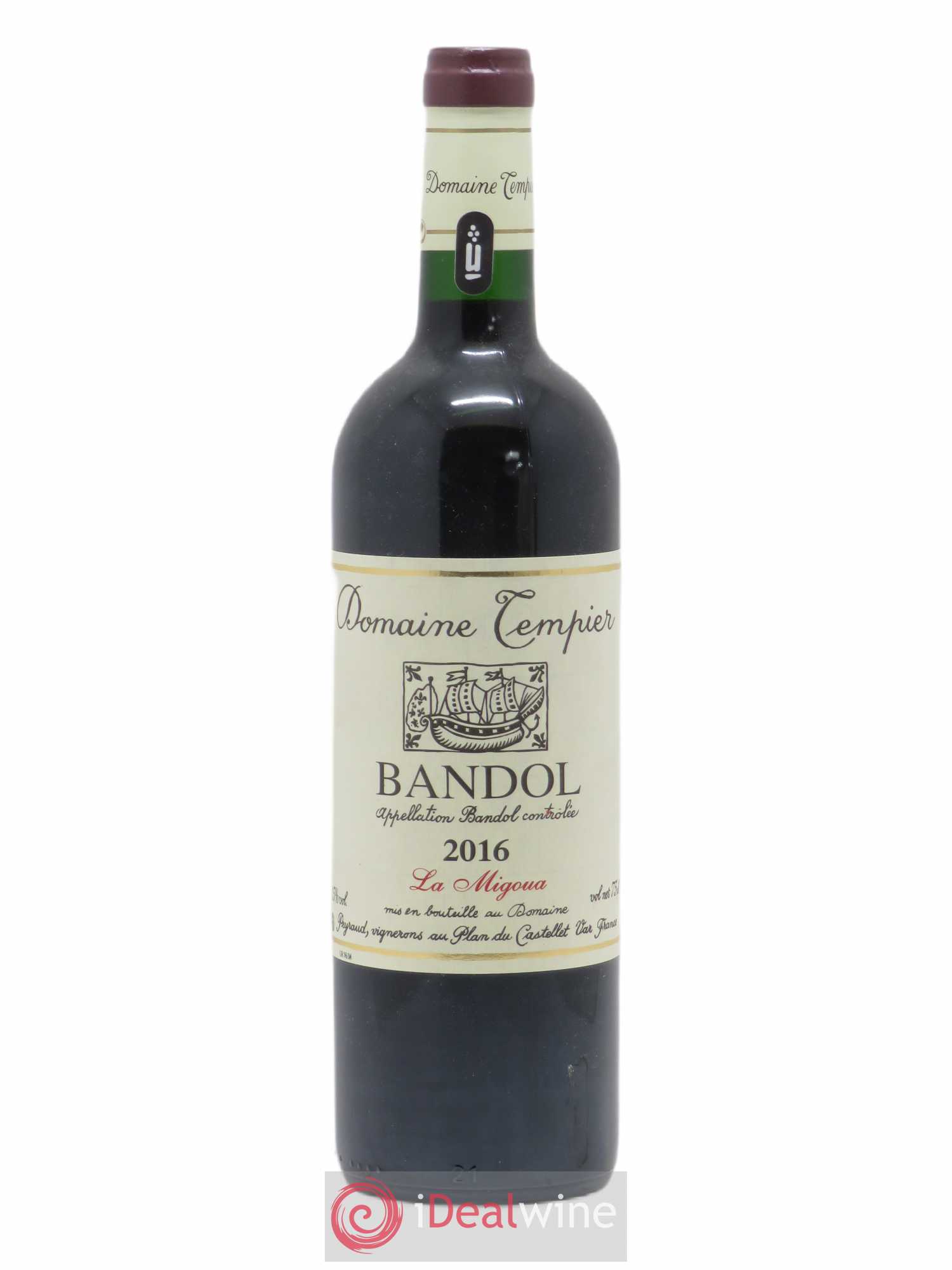 Bandol Domaine Tempier Cuvée La Migoua Famille Peyraud (sans prix de réserve) 2016 - Lot de 1 bouteille - 0