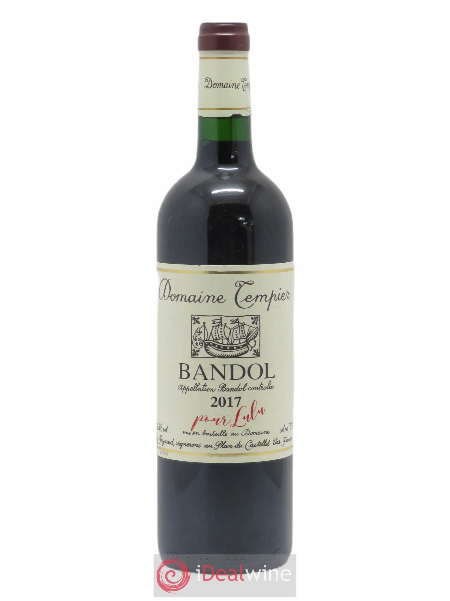 Bandol Domaine Tempier Famille Peyraud Pour Lulu 2017 - Lot de 1 bouteille - 0