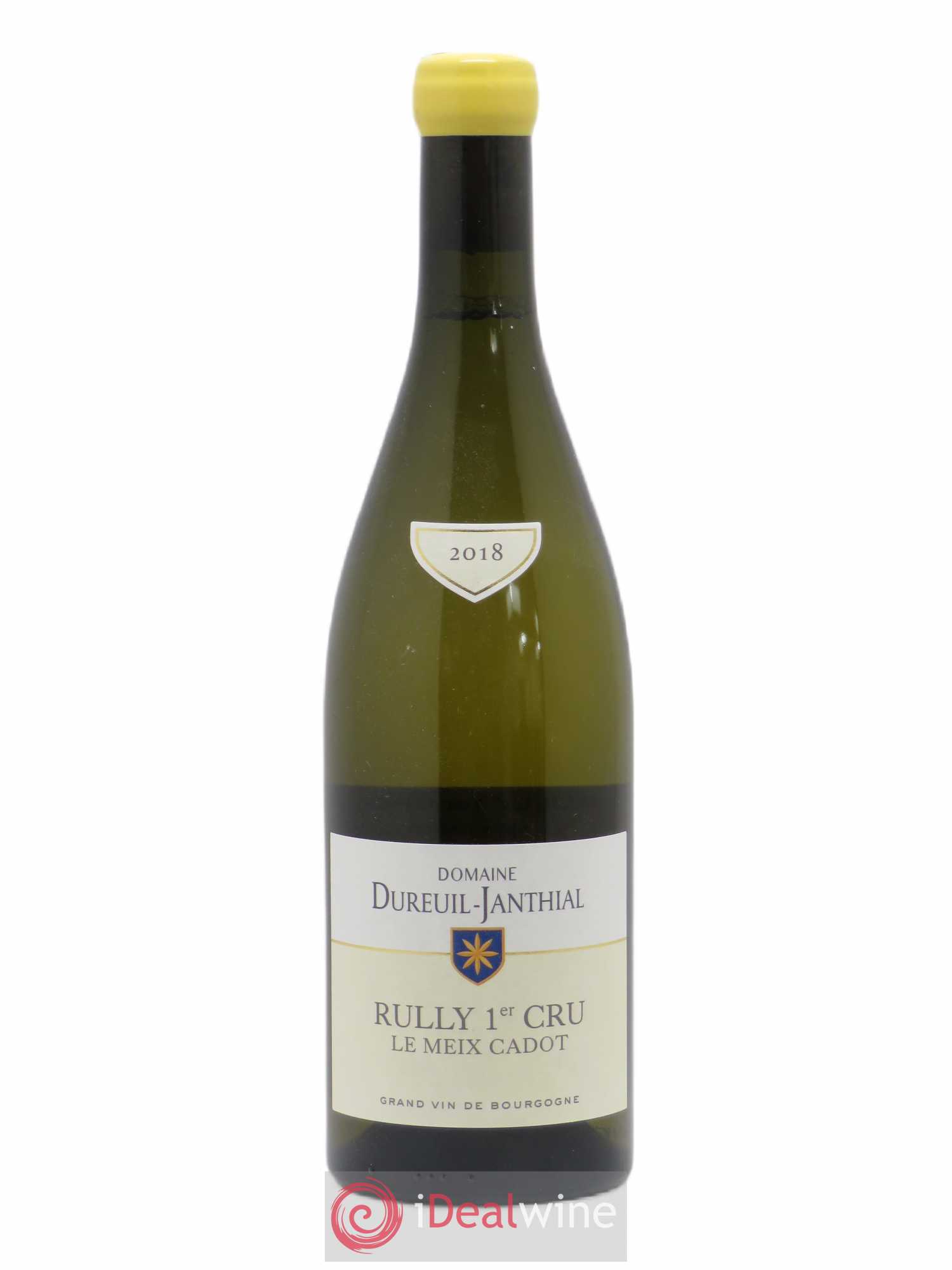 Rully 1er Cru Le Meix Cadot Vincent Dureuil-Janthial 2018 - Lot de 1 bouteille - 0
