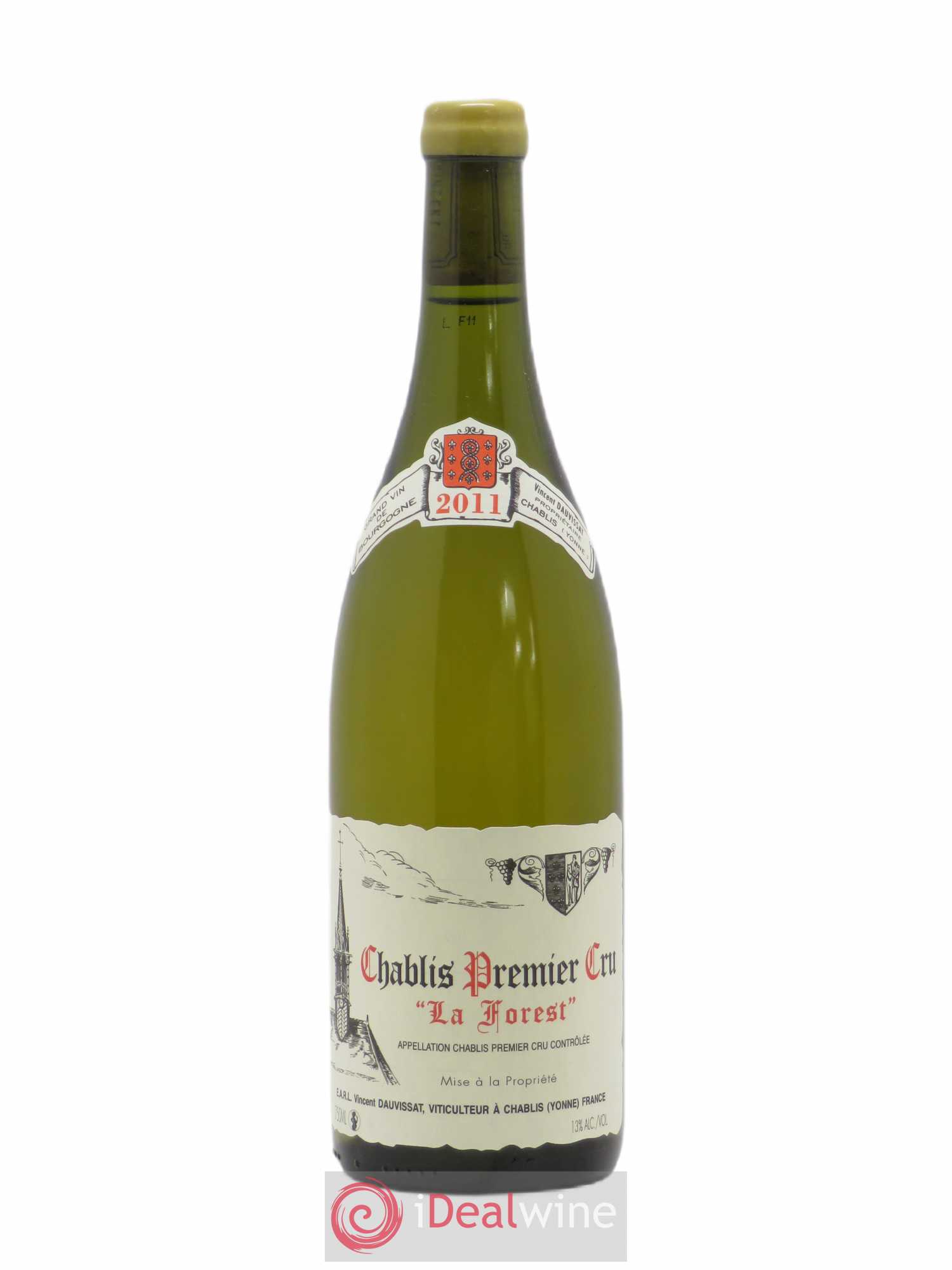 Chablis 1er Cru La Forest Vincent Dauvissat (Domaine) 2011 - Lot de 1 bouteille - 0