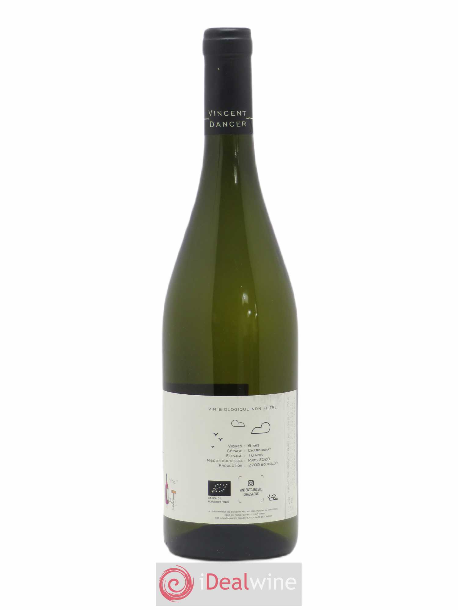 Chassagne-Montrachet 1er Cru Morgeot Vincent Dancer 2018 - Lot de 1 bouteille - 1