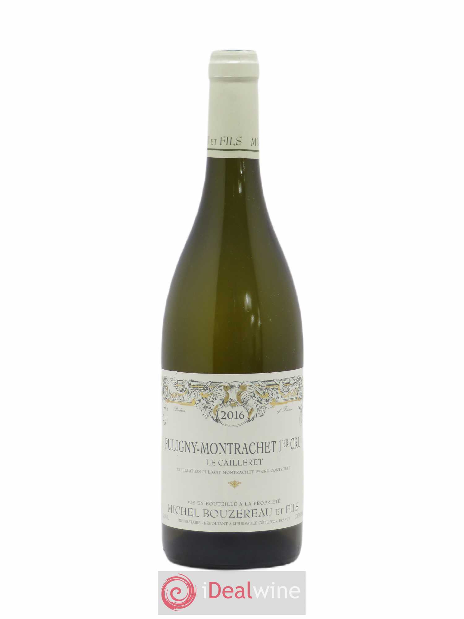 Puligny-Montrachet 1er Cru Le Cailleret Michel Bouzereau et Fils (Domaine) 2016 - Lot de 1 bouteille - 0