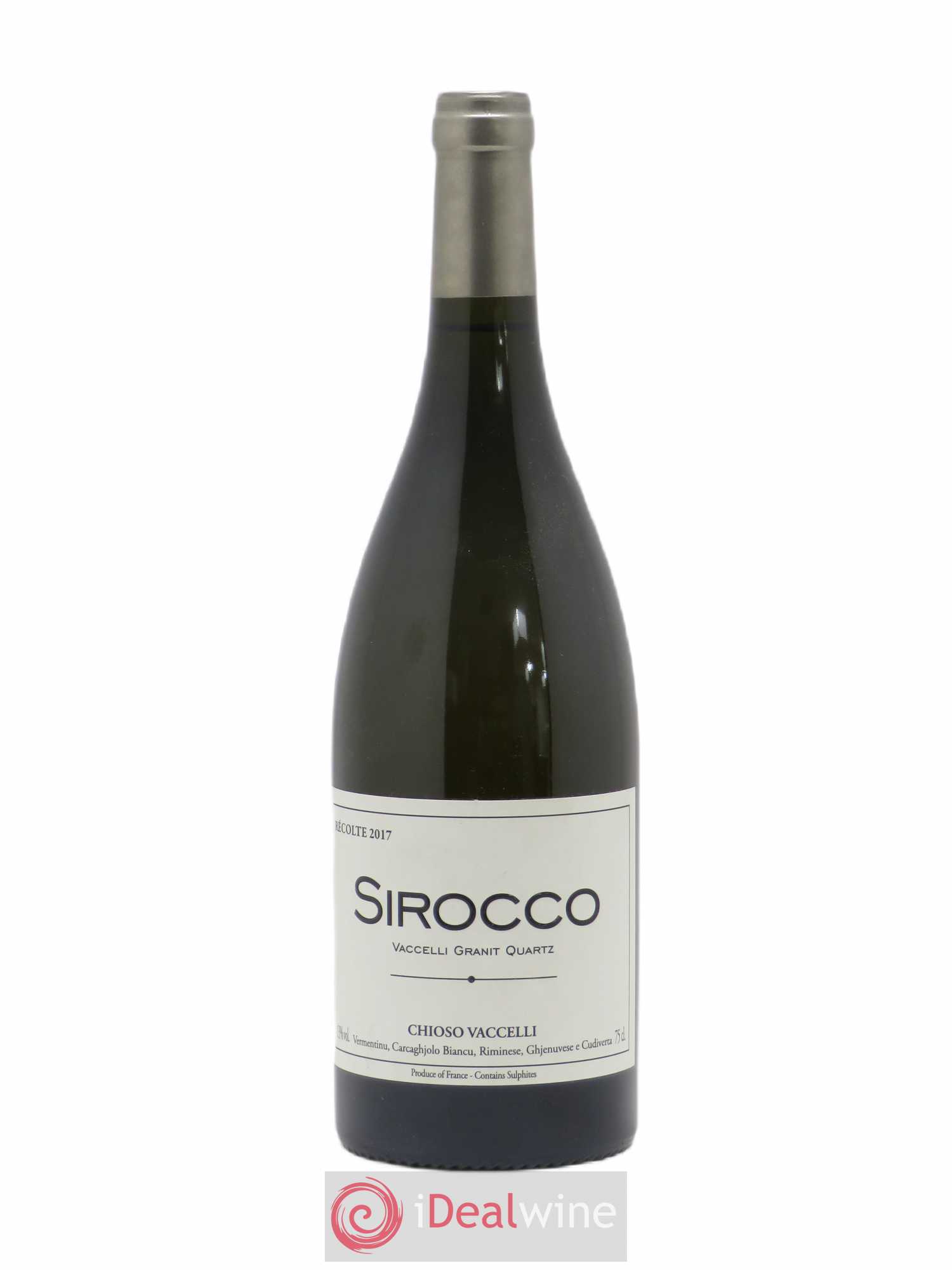 Vin de France Sirocco Domaine Vaccelli 2017 - Lot de 1 bouteille - 0