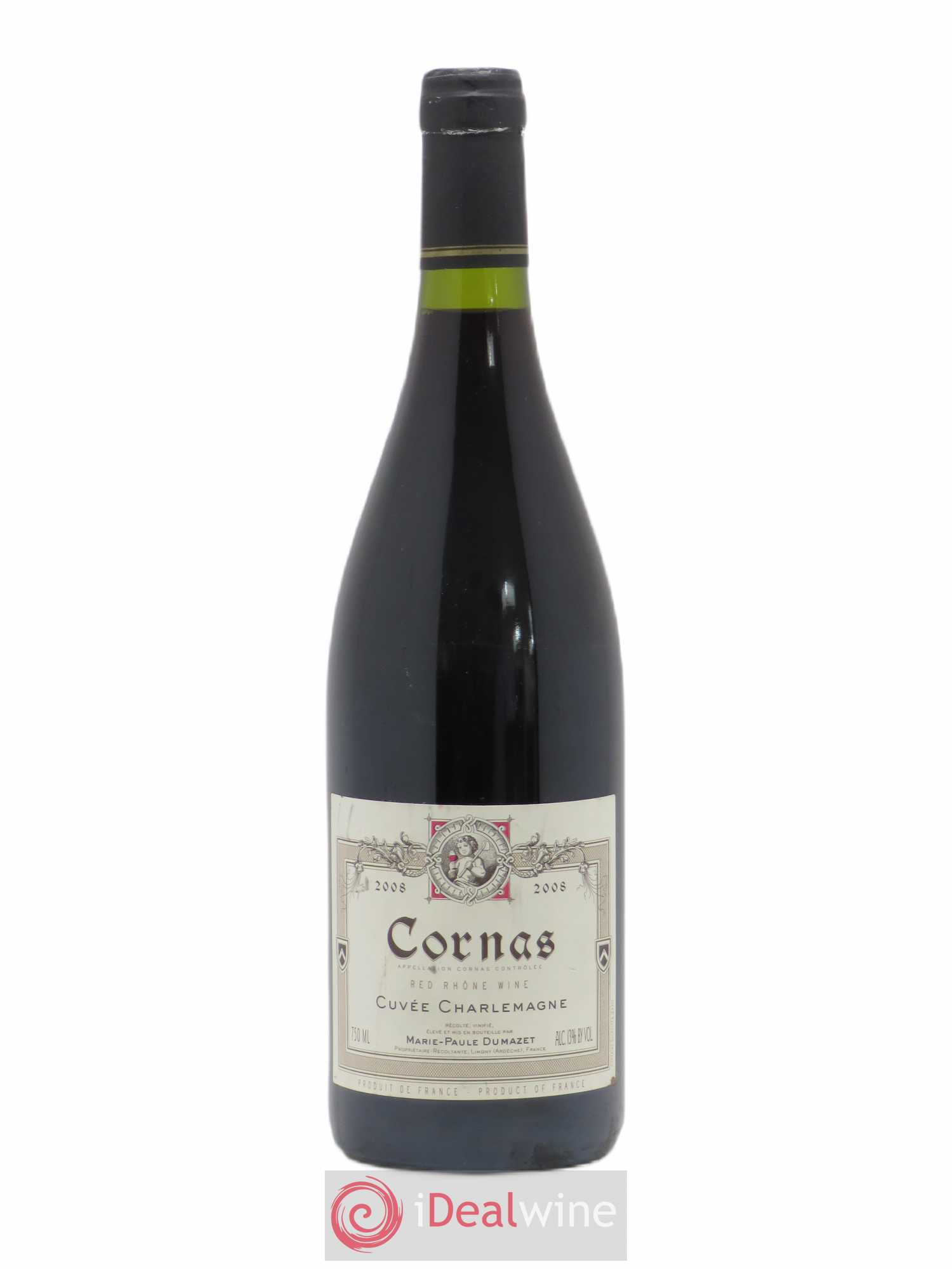 Cornas Charlemagne Dumazet 2008 - Posten von 1 Flasche - 0