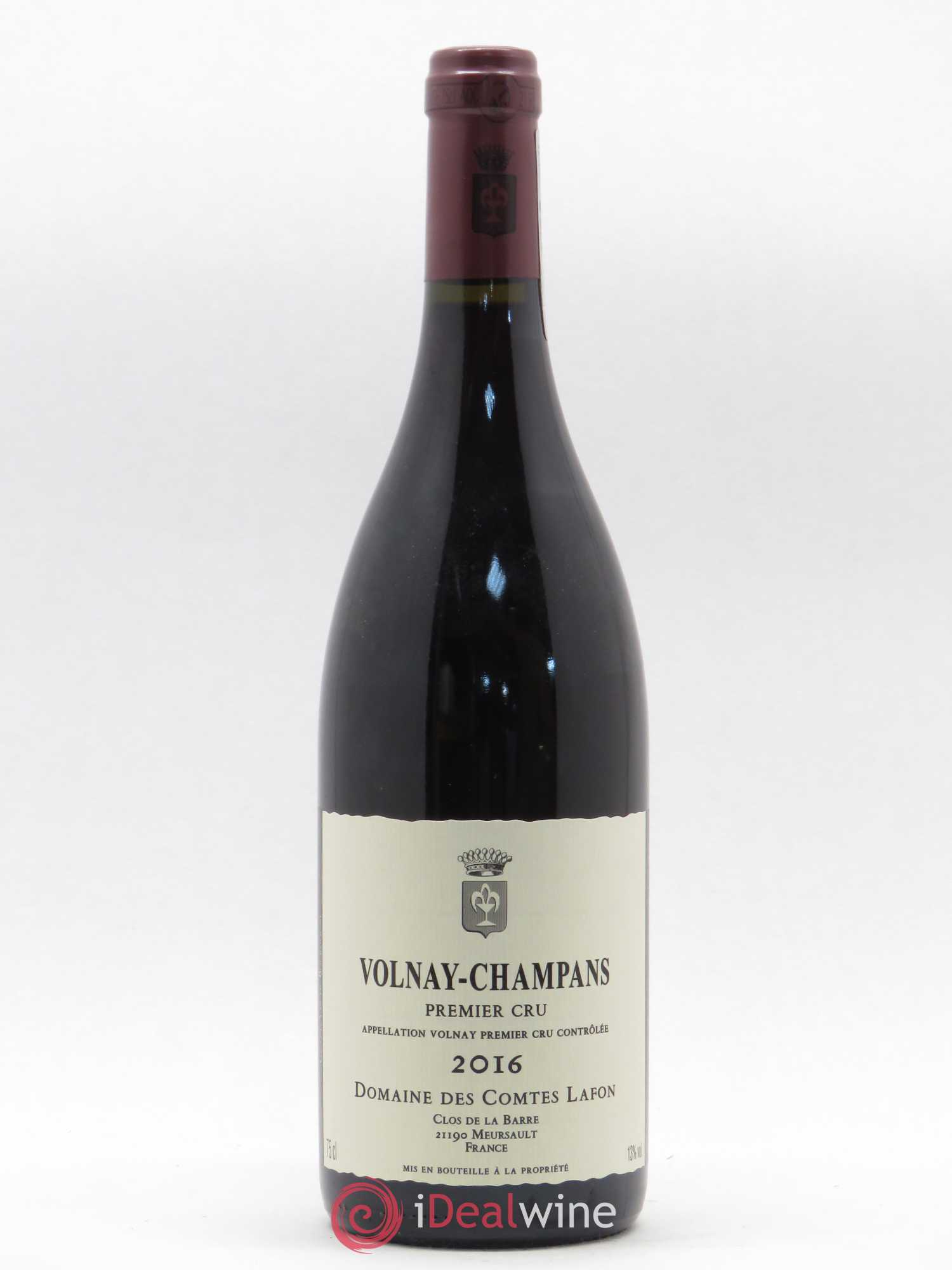 Volnay 1er Cru Champans Comtes Lafon (Domaine des) 2016 - Lot de 1 bouteille - 0