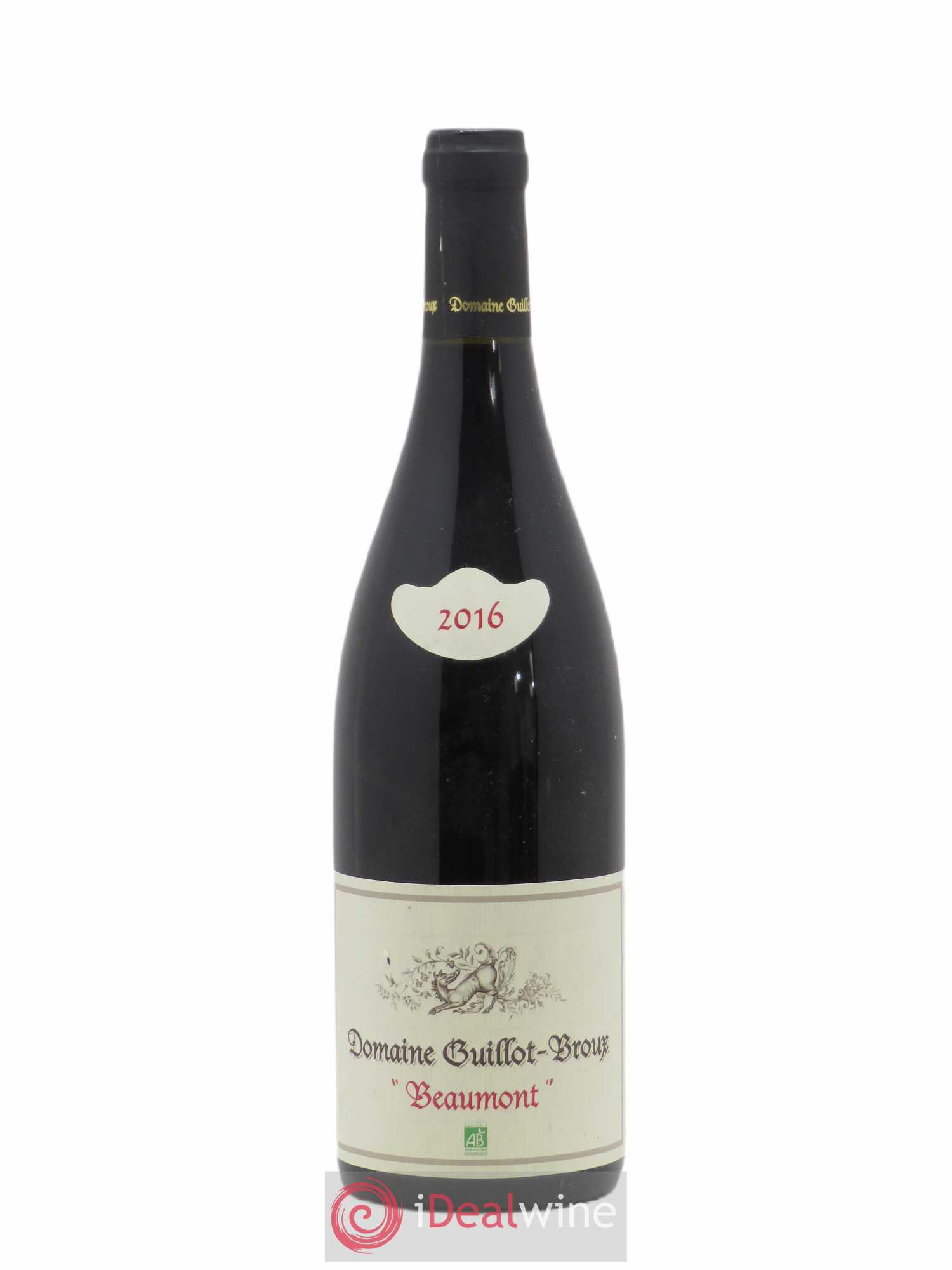 Mâcon-Cruzille Beaumont Guillot-Broux (Domaine) 2016 - Lot de 1 bouteille - 0