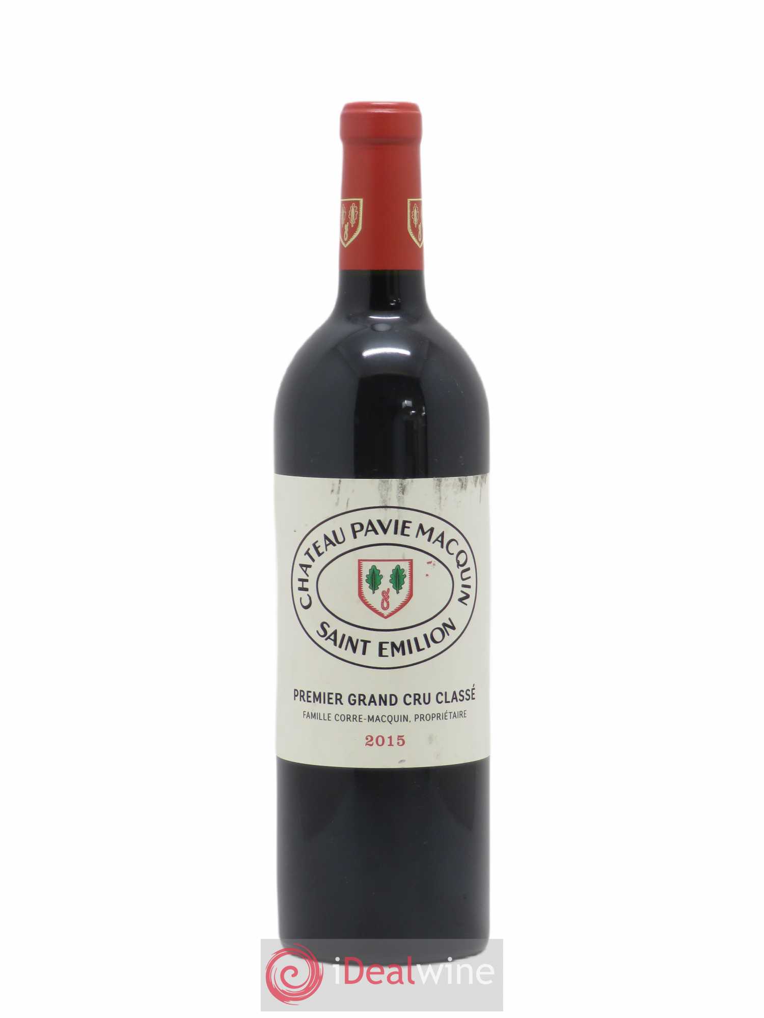 Château Pavie Macquin 1er Grand Cru Classé B (sans prix de réserve) 2015 - Lot de 1 bouteille - 0