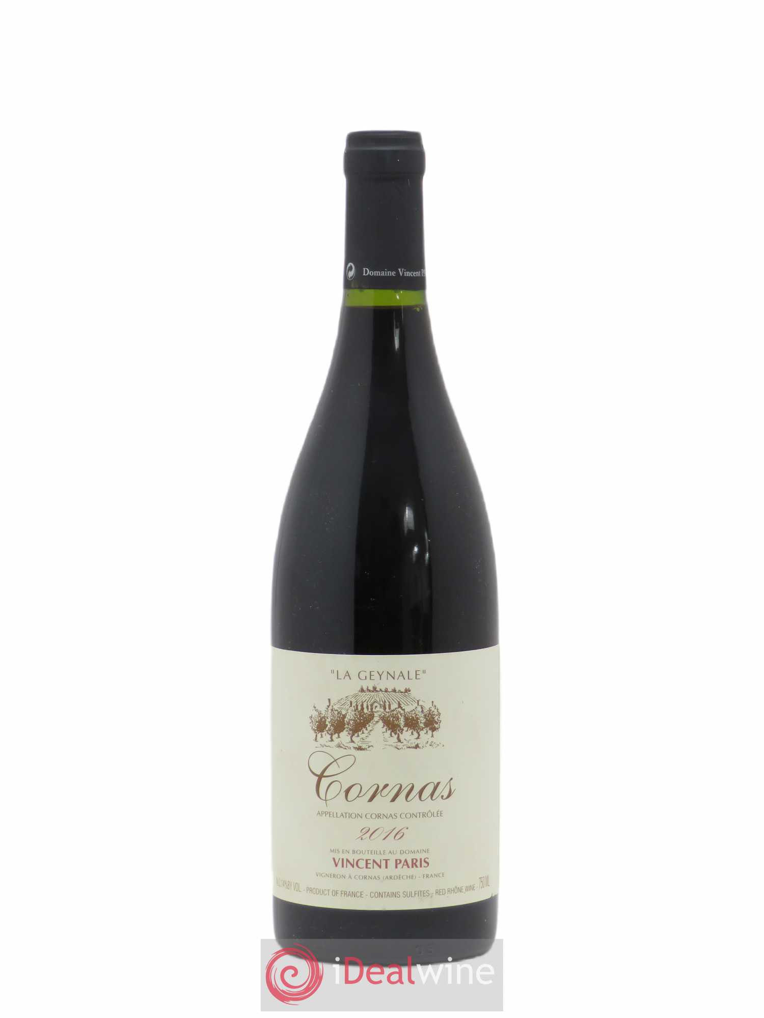 Cornas La Geynale Vincent Paris 2016 - Lot de 1 bouteille - 0