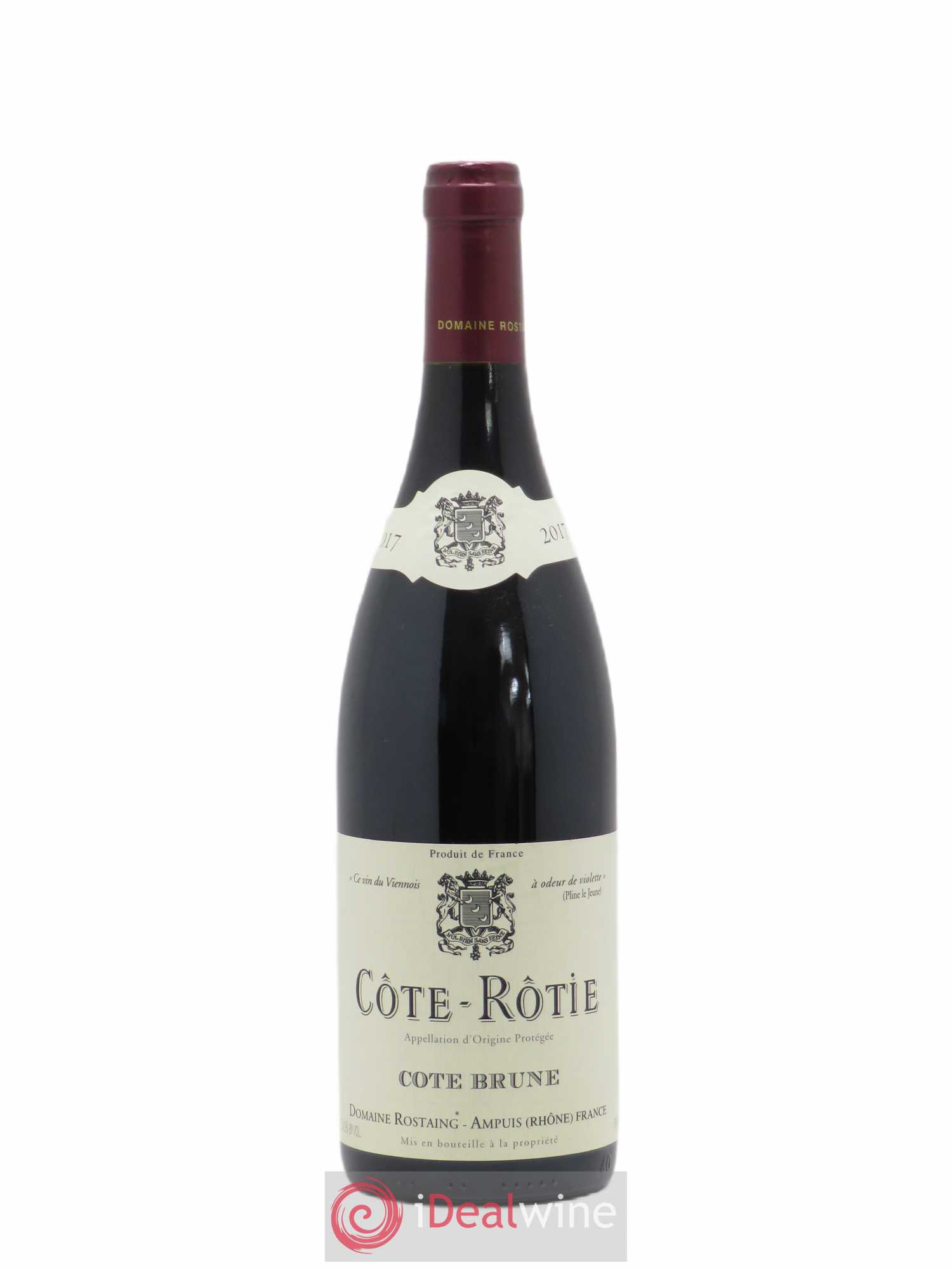Côte-Rôtie Côte Brune René Rostaing 2017 - Lot of 1 bottle - 0