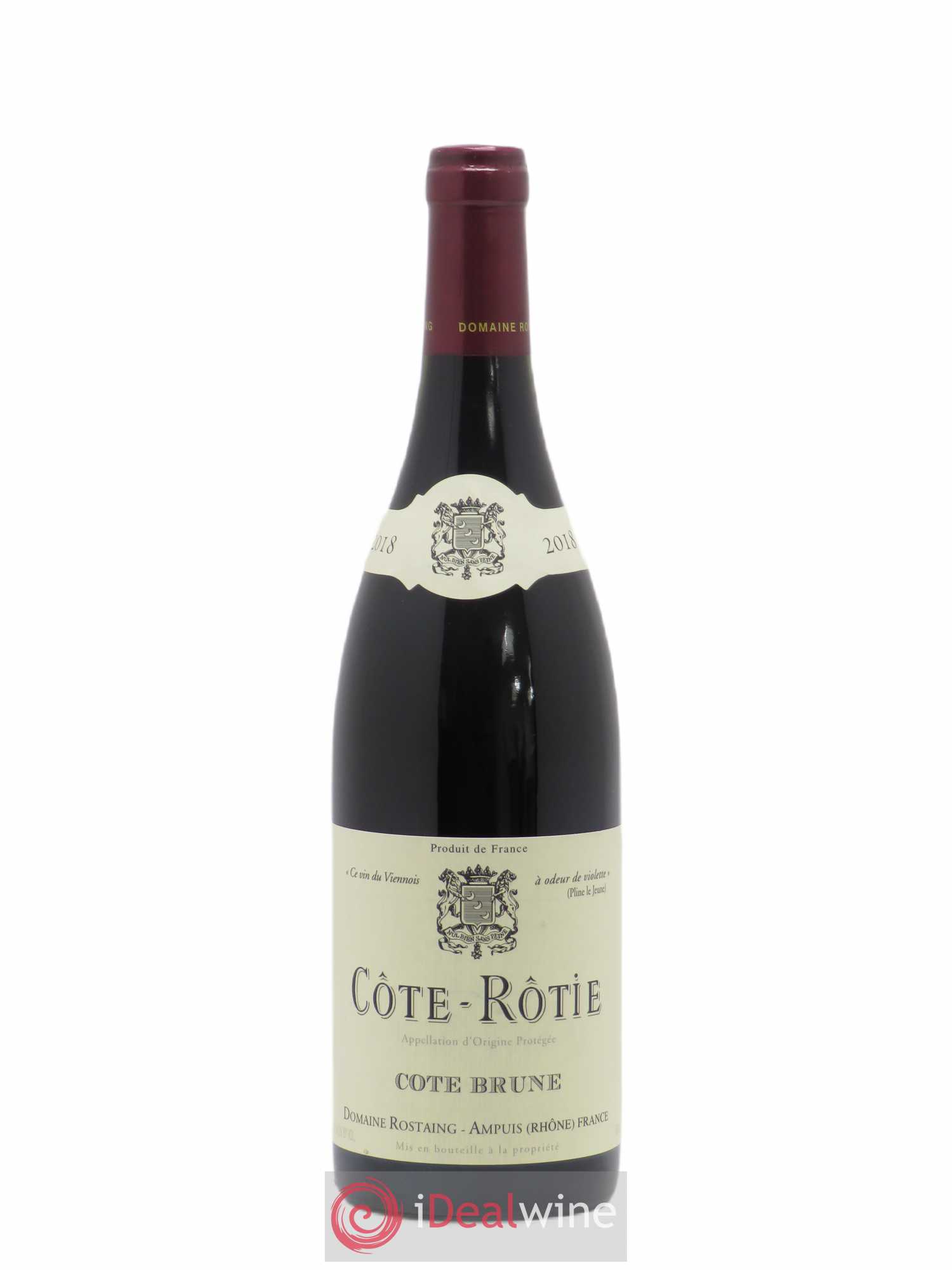 Côte-Rôtie Côte Brune René Rostaing 2018 - Lot de 1 bouteille - 0