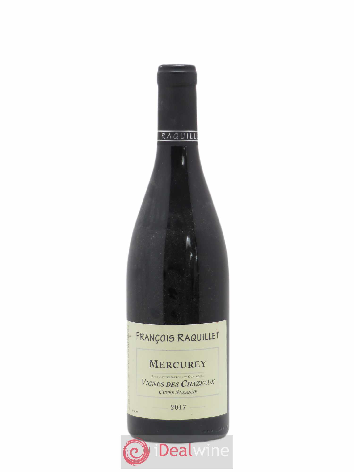 Mercurey Vignes des Chazeaux Cuvée Suzane Francois Raquillet 2017 - Posten von 1 Flasche - 0