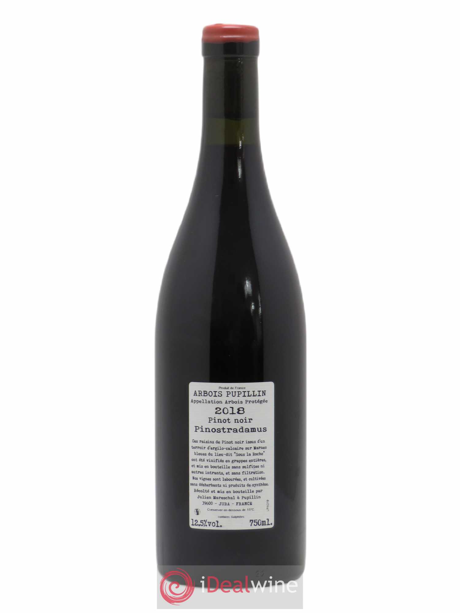 Arbois Pupillin Pinostradamus domaine de La Borde 2018 - Posten von 1 Flasche - 1