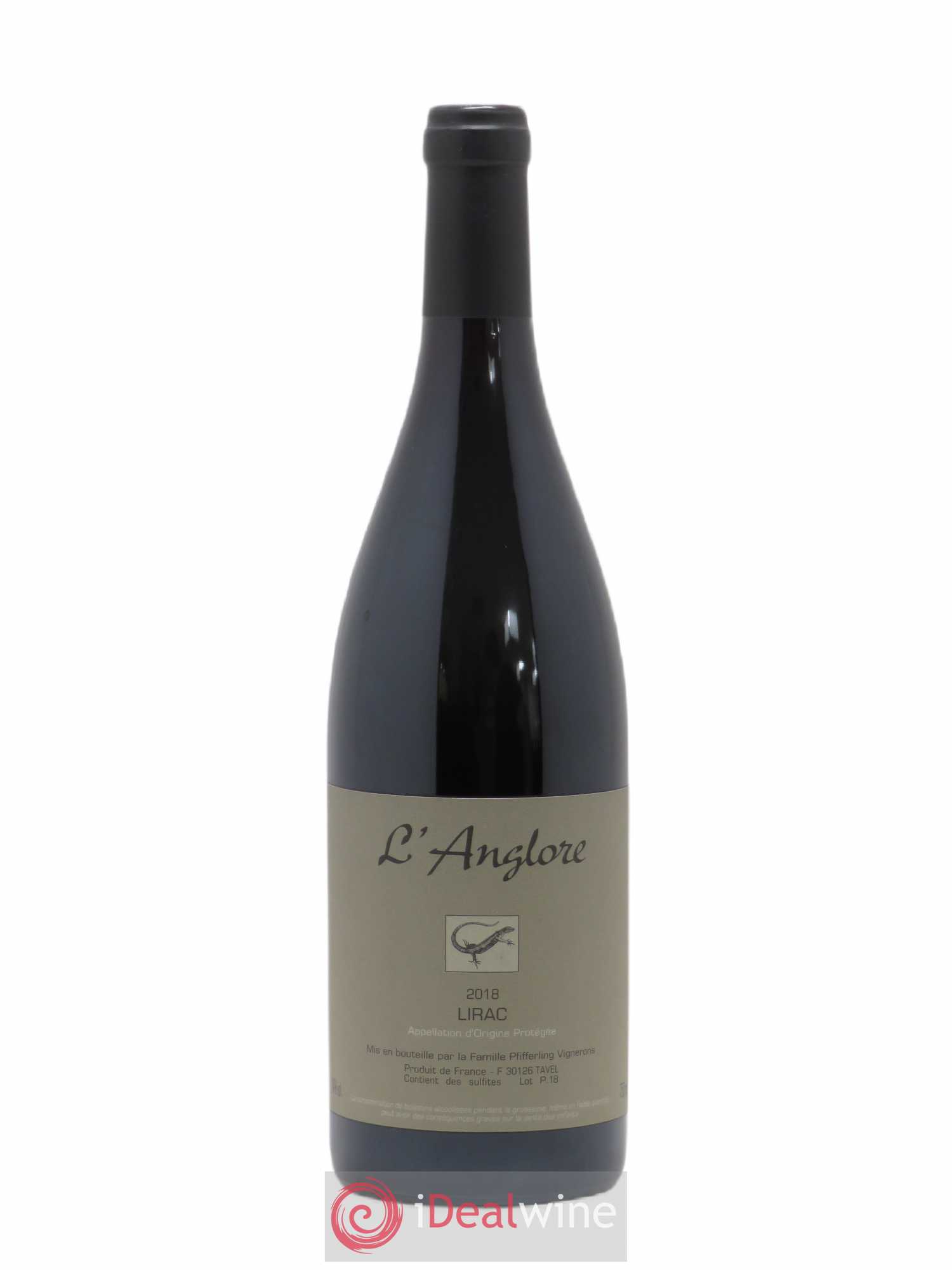 Lirac L'Anglore 2018 - Posten von 1 Flasche - 0