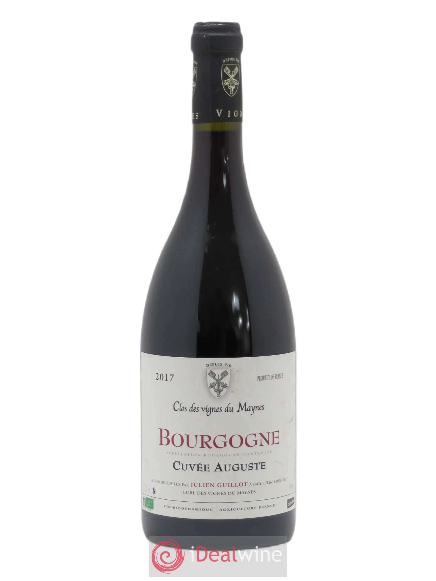 Bourgogne Cuvée Auguste Les Vignes du Maynes 2017 - Lot de 1 bouteille - 0