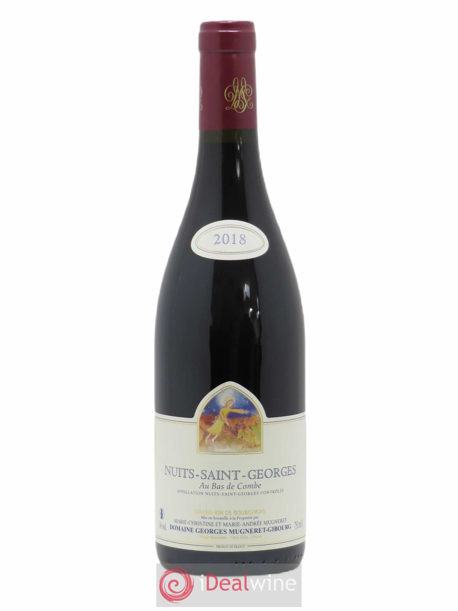 Nuits-Saint-Georges Au Bas de Combe Mugneret-Gibourg (Domaine) 2018 - Lot de 1 bouteille - 0
