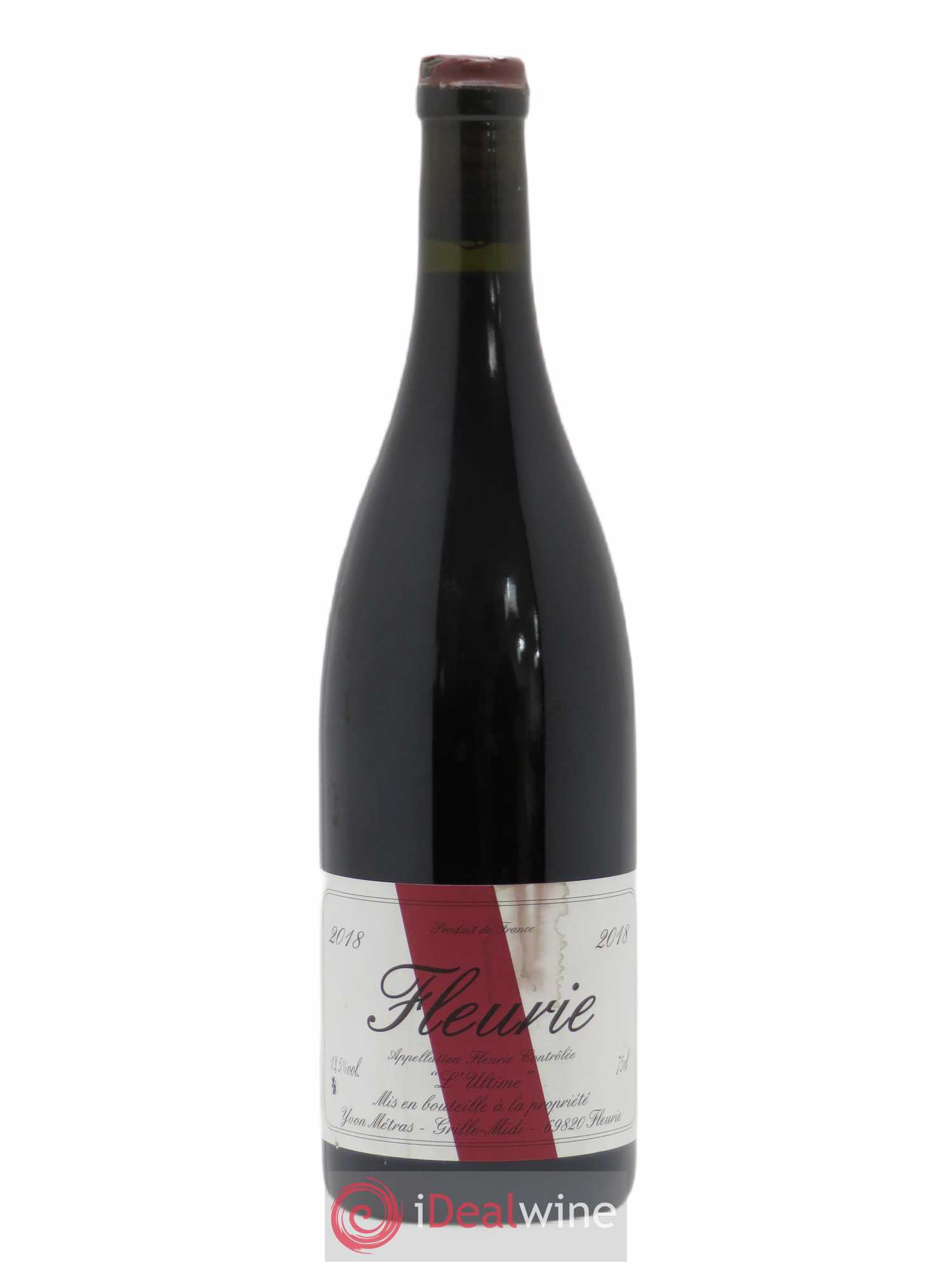 Fleurie l'Ultime Yvon Métras 2018 - Lot de 1 bouteille - 0