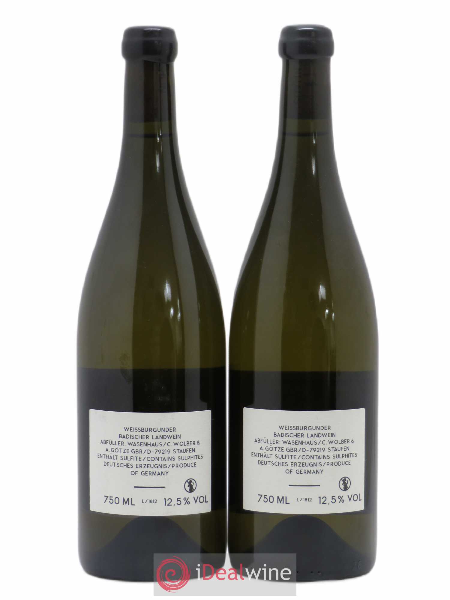 Allemagne Mosel-Saar Weissburgunder Mohlin Wasenhaus 2018 - Posten von 2 Flaschen - 1