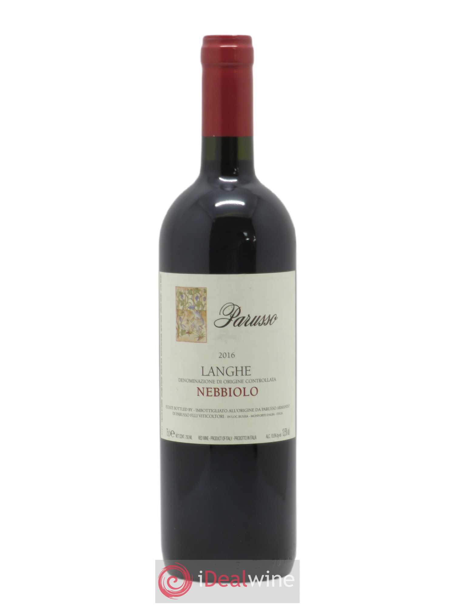 Langhe DOC Nebbiolo Marco Parusso 2016 - Lot de 1 bouteille - 0
