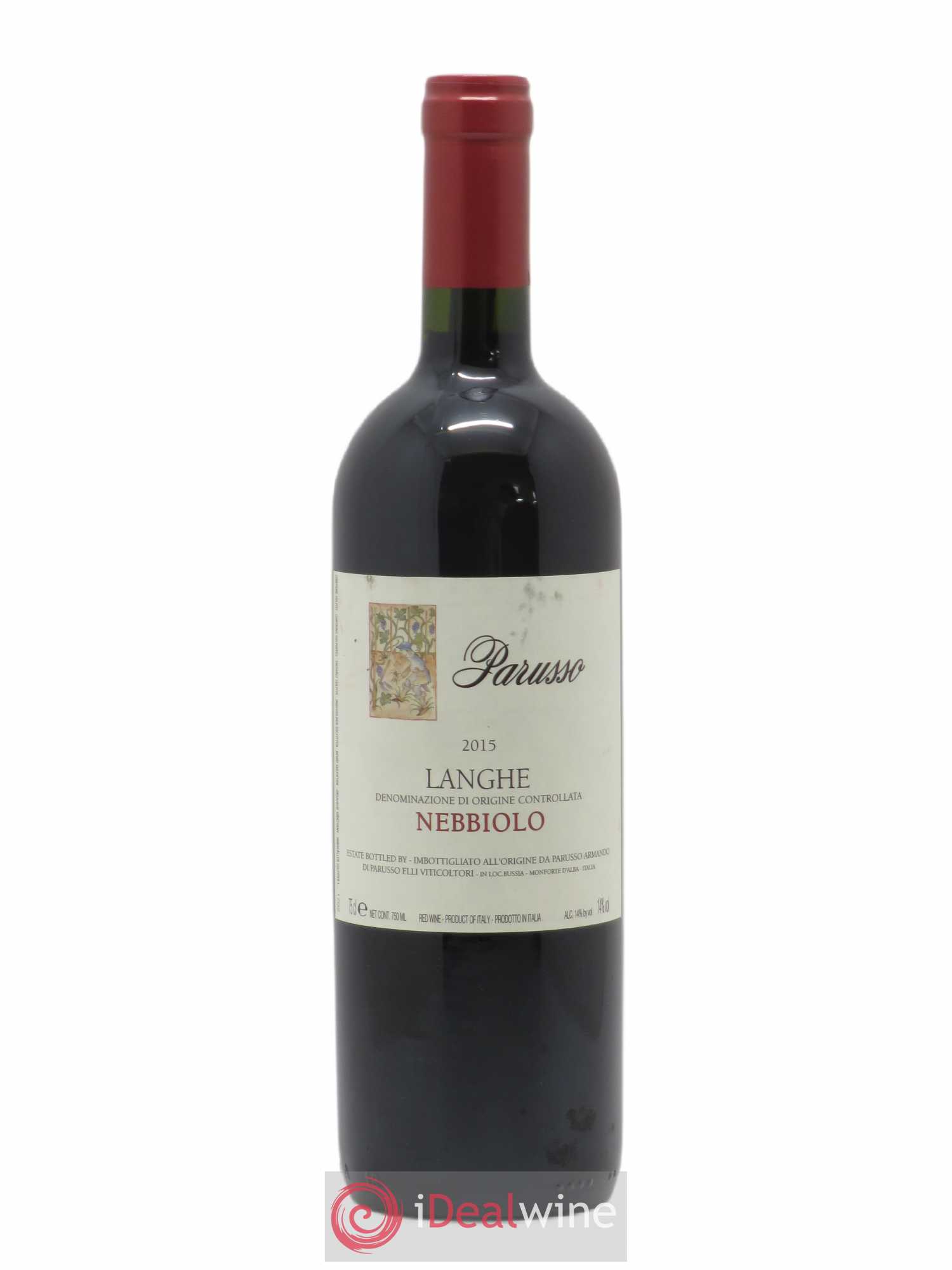 Langhe DOC Nebbiolo Marco Parusso 2015 - Lot de 1 bouteille - 0