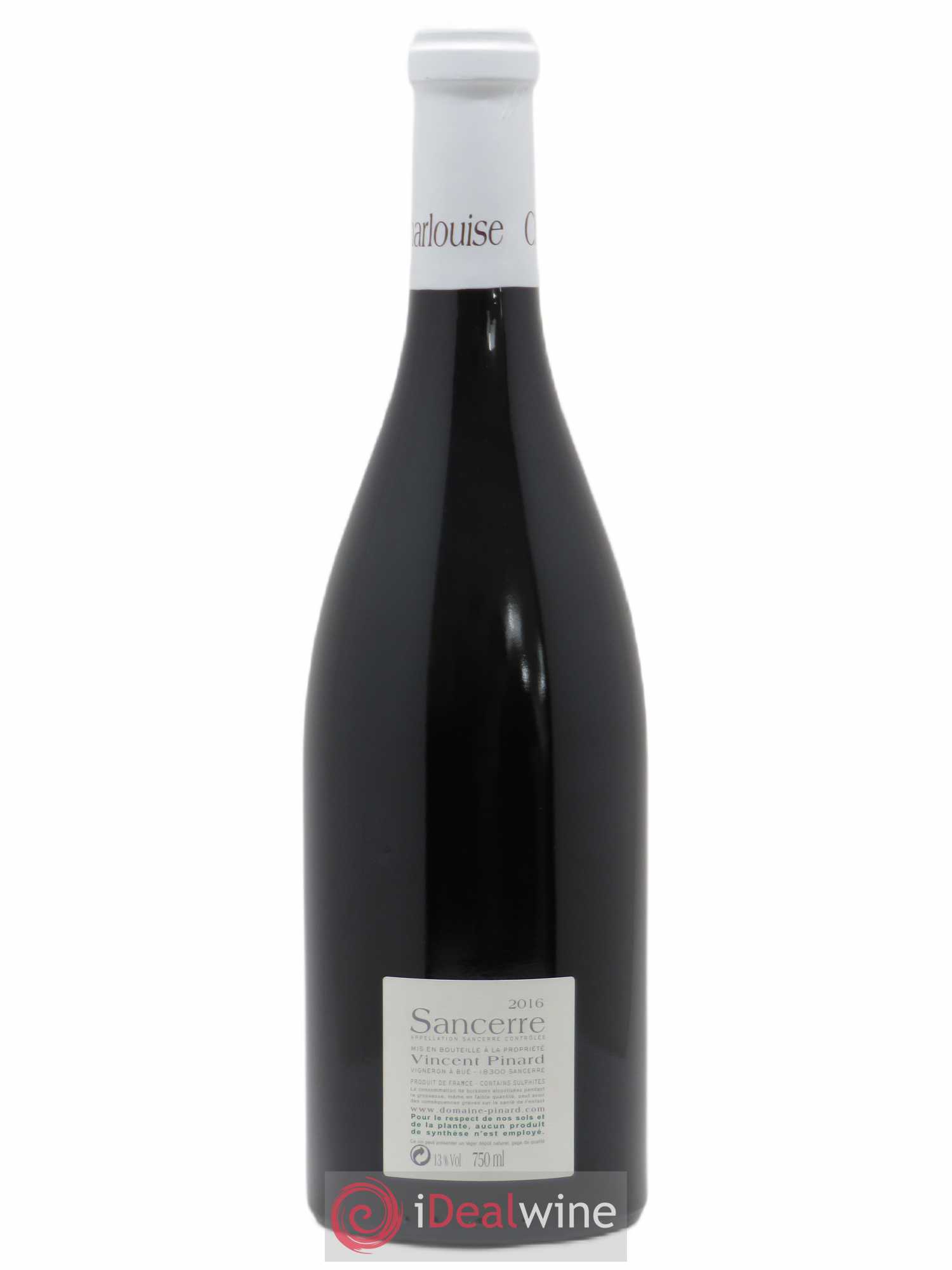 Sancerre Charlouise Vincent Pinard 2016 - Lot de 1 bouteille - 1