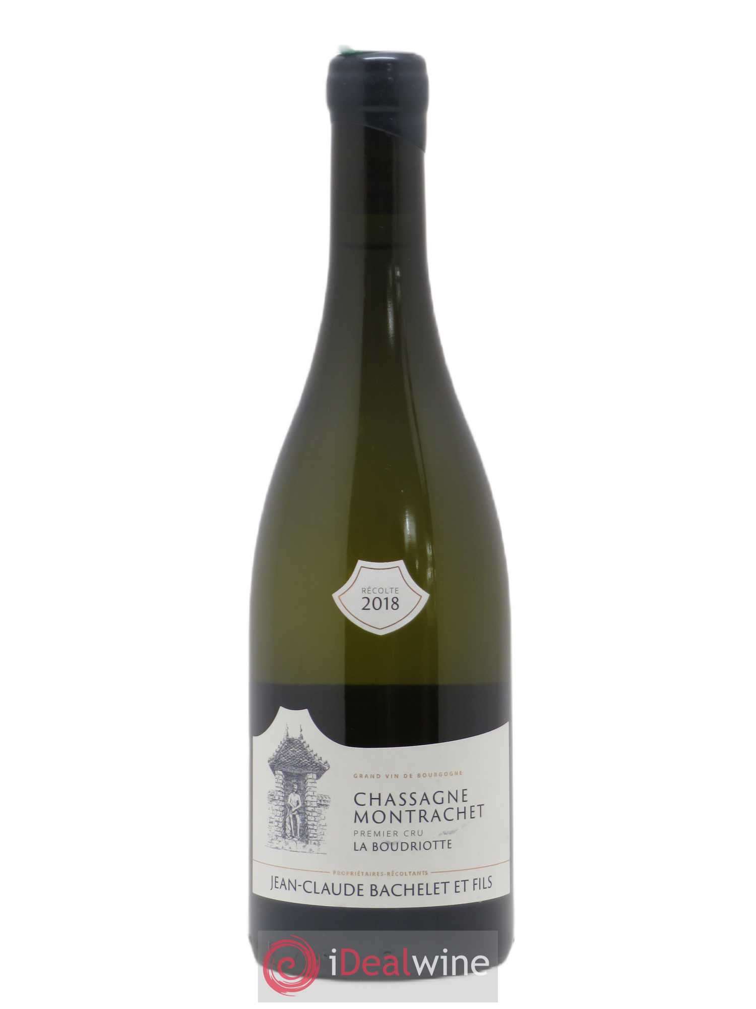 Chassagne-Montrachet 1er Cru La Boudriotte Jean-Claude Bachelet (Domaine) 2018 - Lot de 1 bouteille - 0