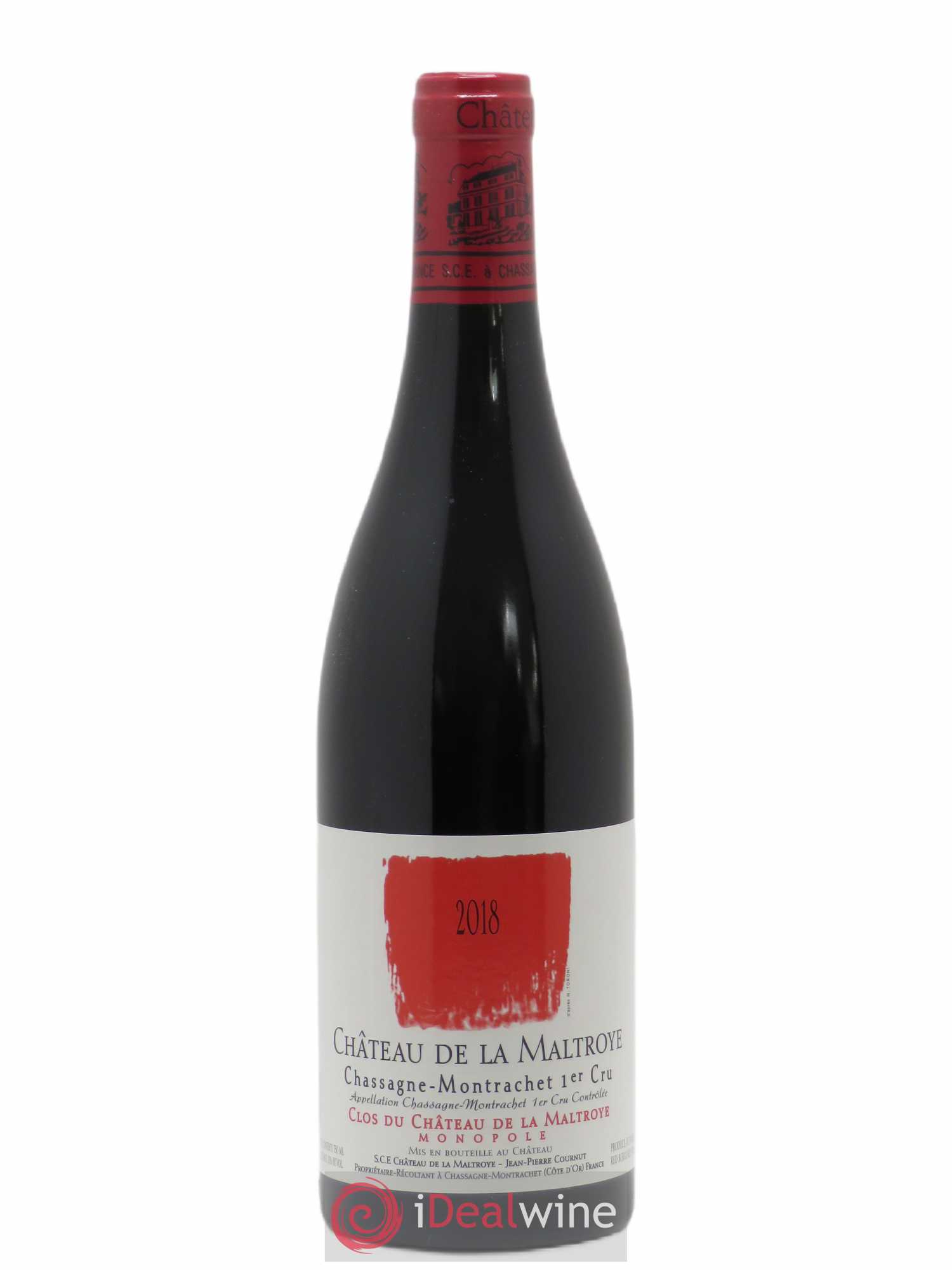 Chassagne-Montrachet 1er Cru Clos du Château de la Maltroye Château de la Maltroye (sans prix de réserve) 2018 - Lot de 1 bouteille - 0