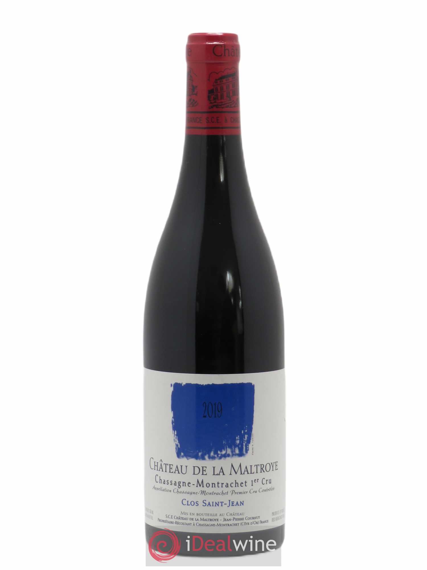 Chassagne-Montrachet 1er Cru Clos Saint Jean Château de La Maltroye 2019 - Posten von 1 Flasche - 0