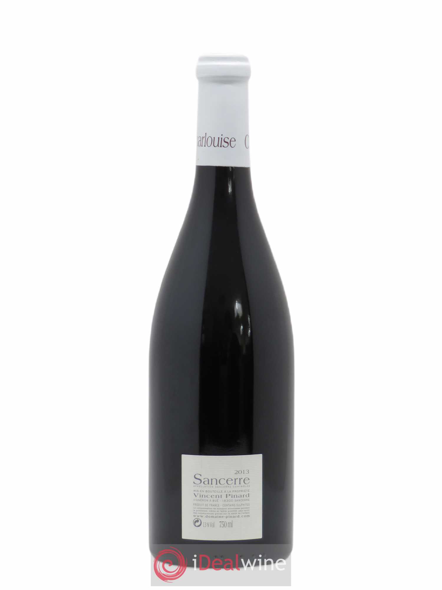 Sancerre Charlouise Vincent Pinard (sans prix de réserve) 2013 - Lot de 1 bouteille - 1