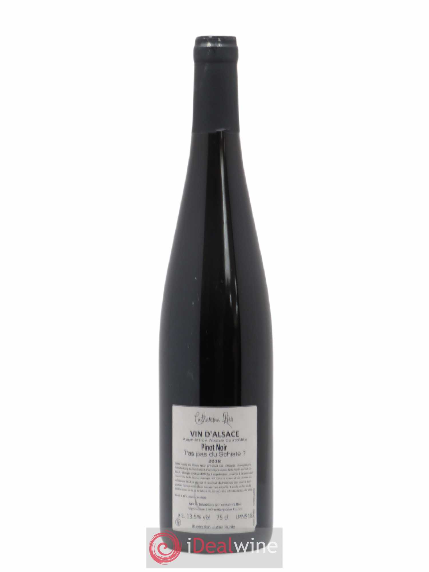 Pinot Noir T'as Pas du Schiste (sans prix de réserve) 2018 - Posten von 1 Flasche - 1