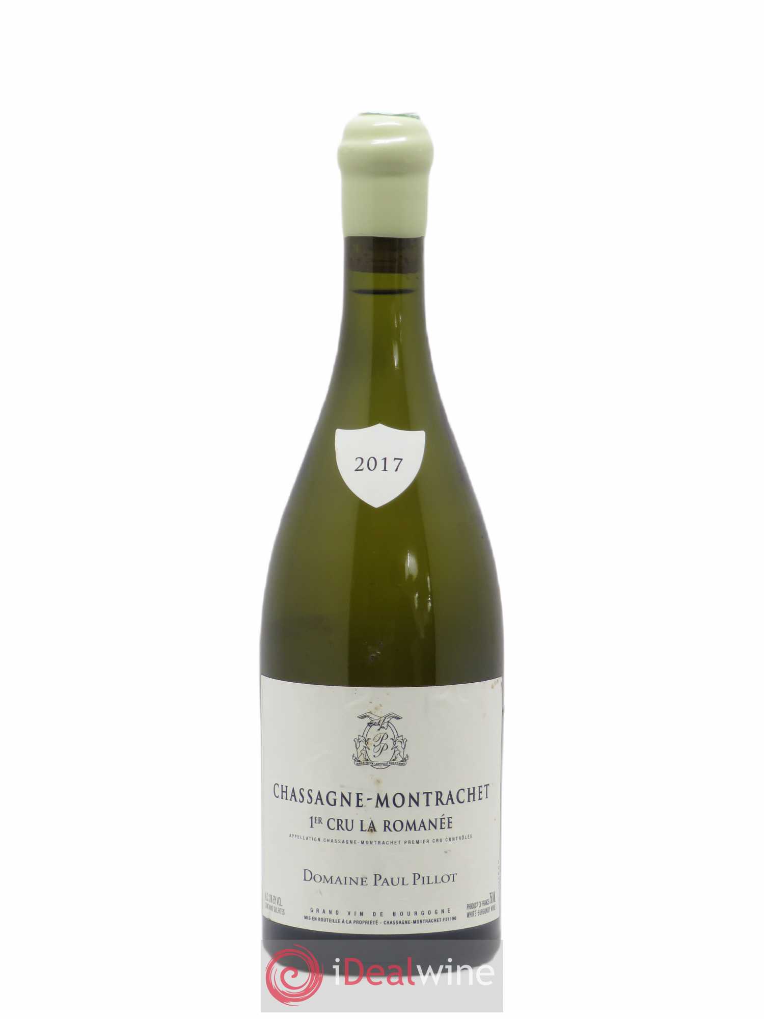 Chassagne-Montrachet 1er Cru La Romanée Paul Pillot (Domaine) 2017 - Lot de 1 bouteille - 0