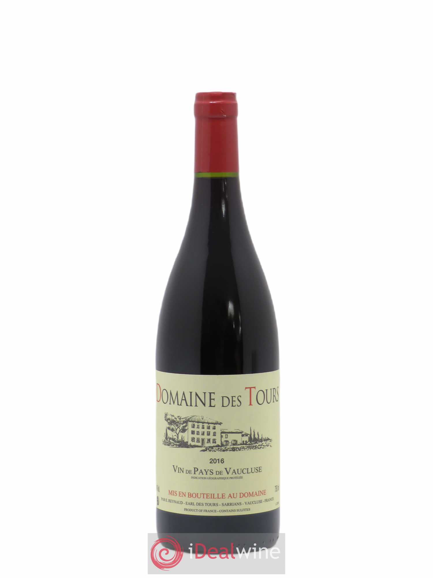 Vaucluse (Vin de Pays de Vaucluse) Domaine des Tours Emmanuel Reynaud 2016 - Posten von 1 Flasche - 0