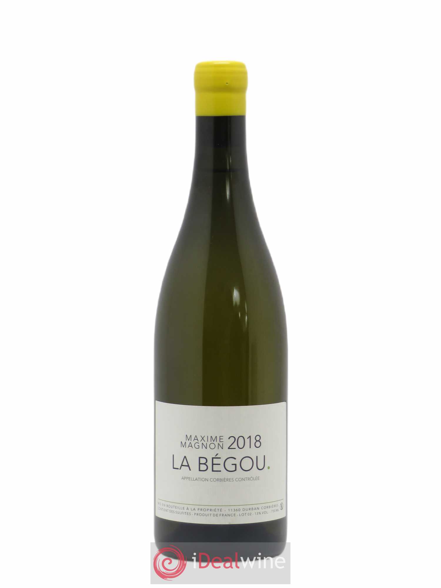 Corbières La Bégou Maxime Magnon 2018 - Lot de 1 bouteille - 0