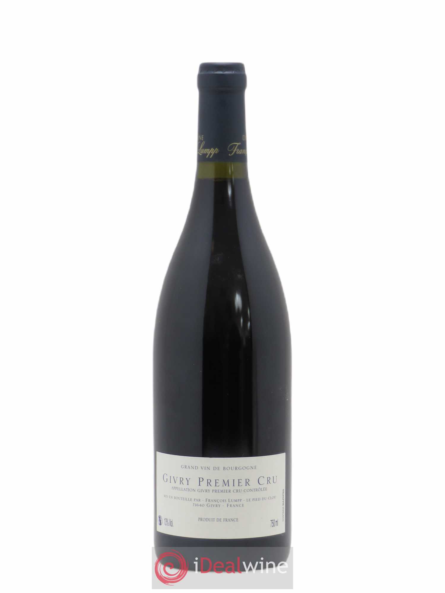 Givry 1er Cru La Brulée Francois Lumpp 2013 - Posten von 1 Flasche - 1