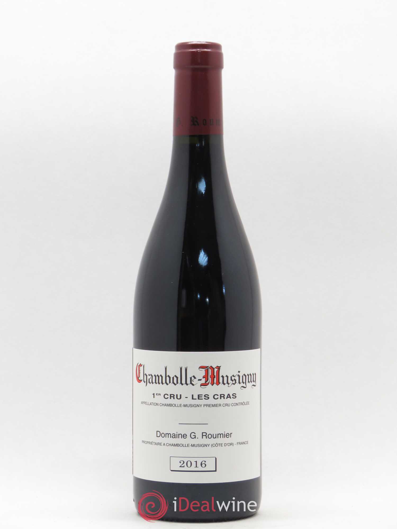Chambolle-Musigny 1er Cru Les Cras Georges Roumier (Domaine) 2016 - Lot de 1 bouteille - 0