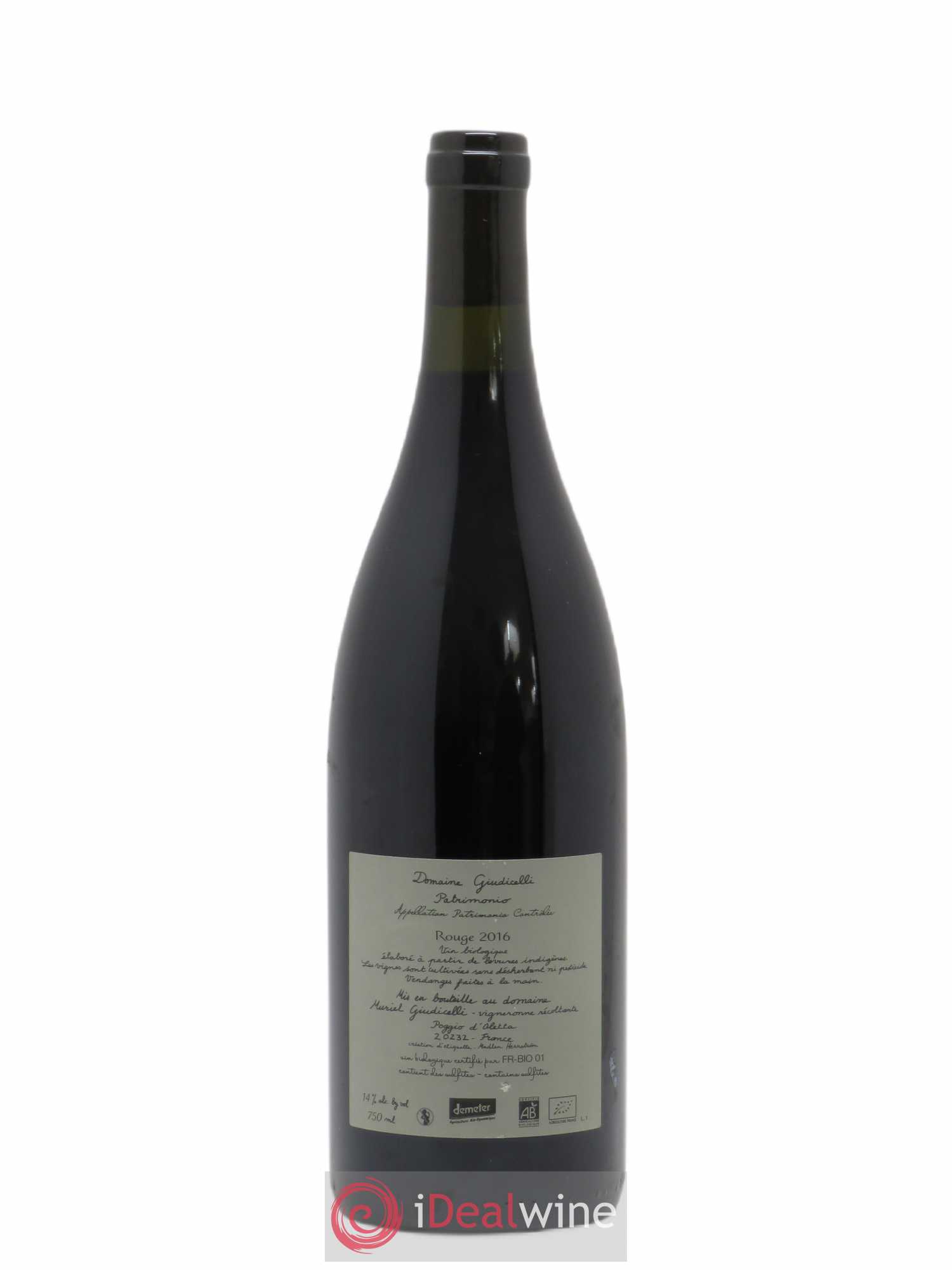 Patrimonio Domaine Giudicelli 2016 - Lot de 1 bouteille - 1