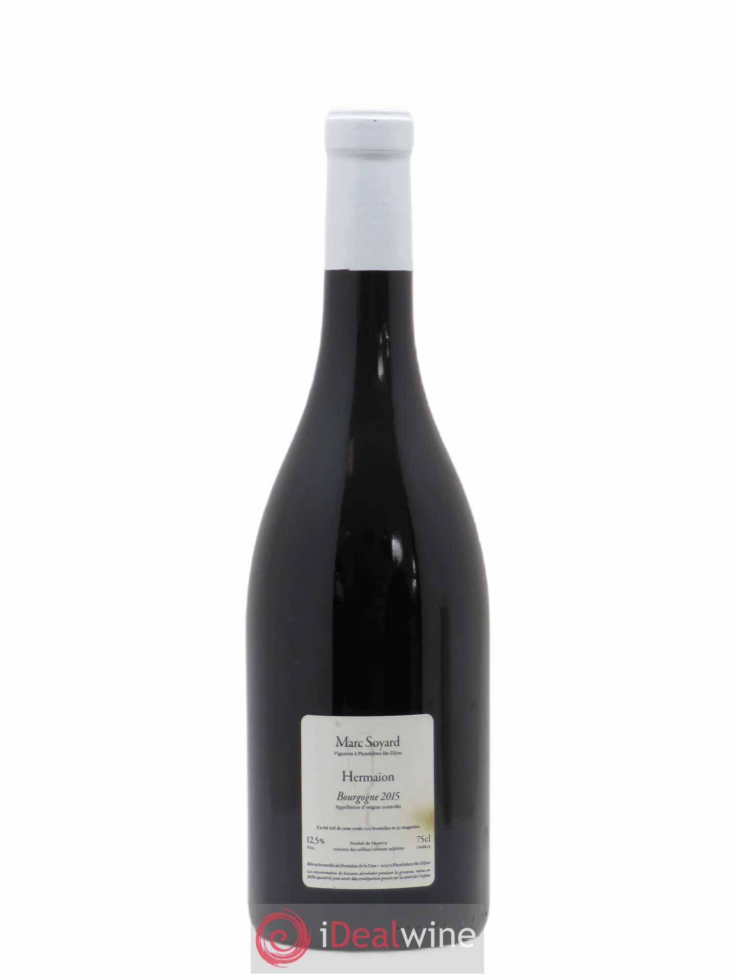Bourgogne Hermaion Domaine de la Cras - Marc Soyard 2015 - Lot de 1 bouteille - 1