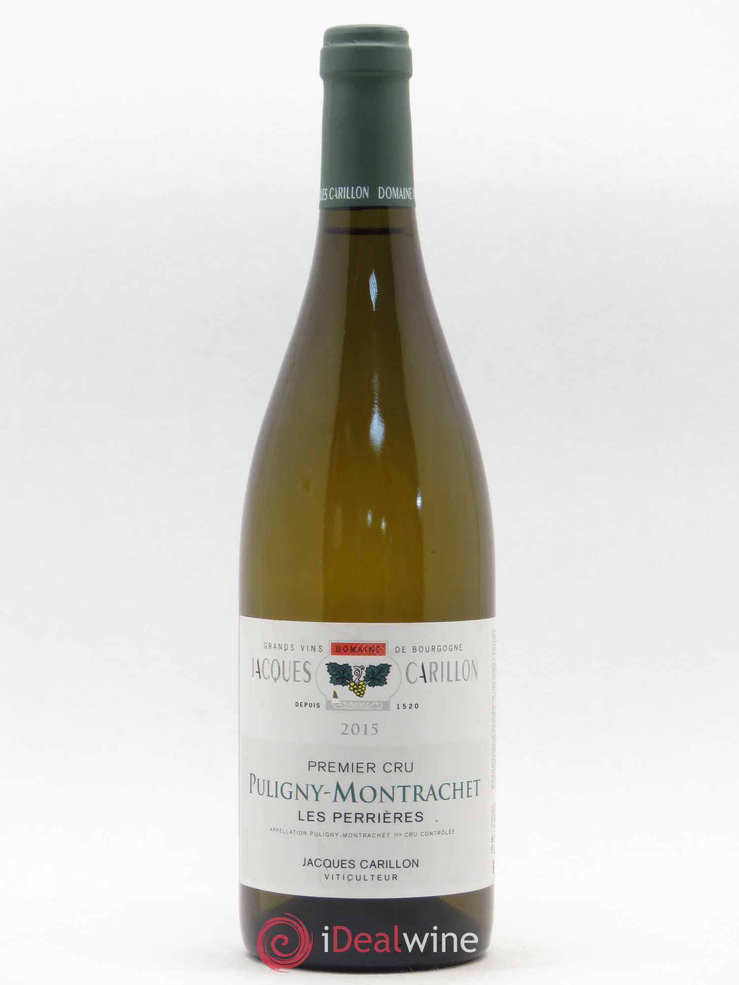 Puligny-Montrachet 1er Cru Jacques Carillon (sans prix de réserve) 2015 - Posten von 1 Flasche - 0