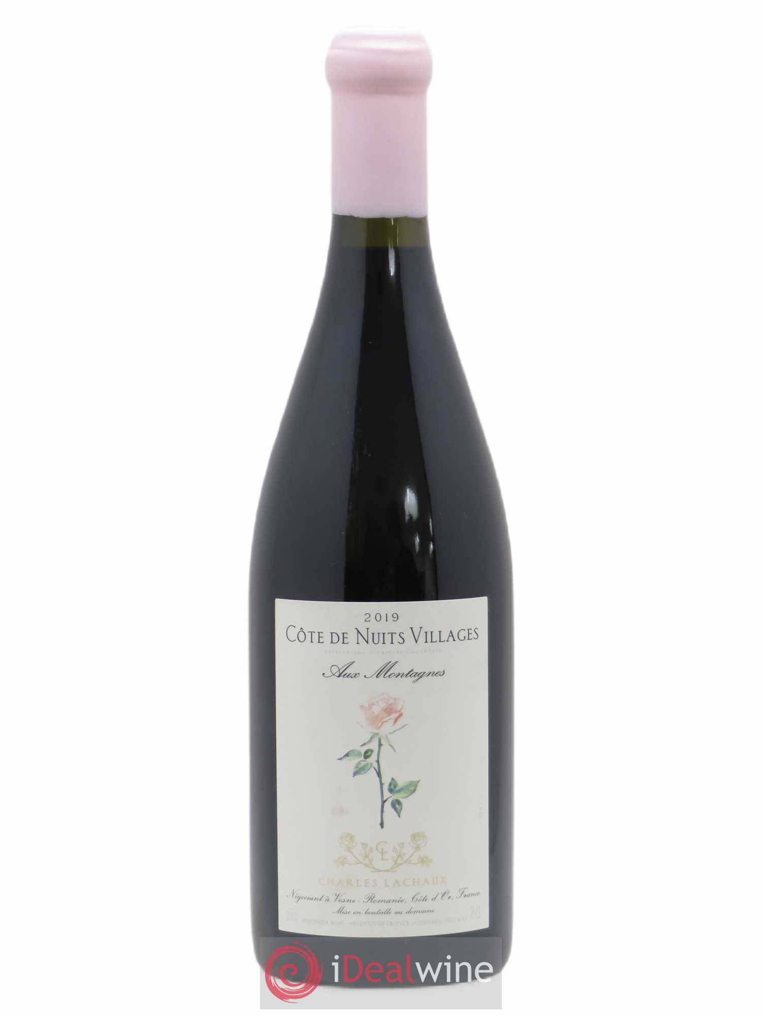 Côte de Nuits-Villages Aux Montagnes Charles Lachaux 2019 - Posten von 1 Flasche - 0