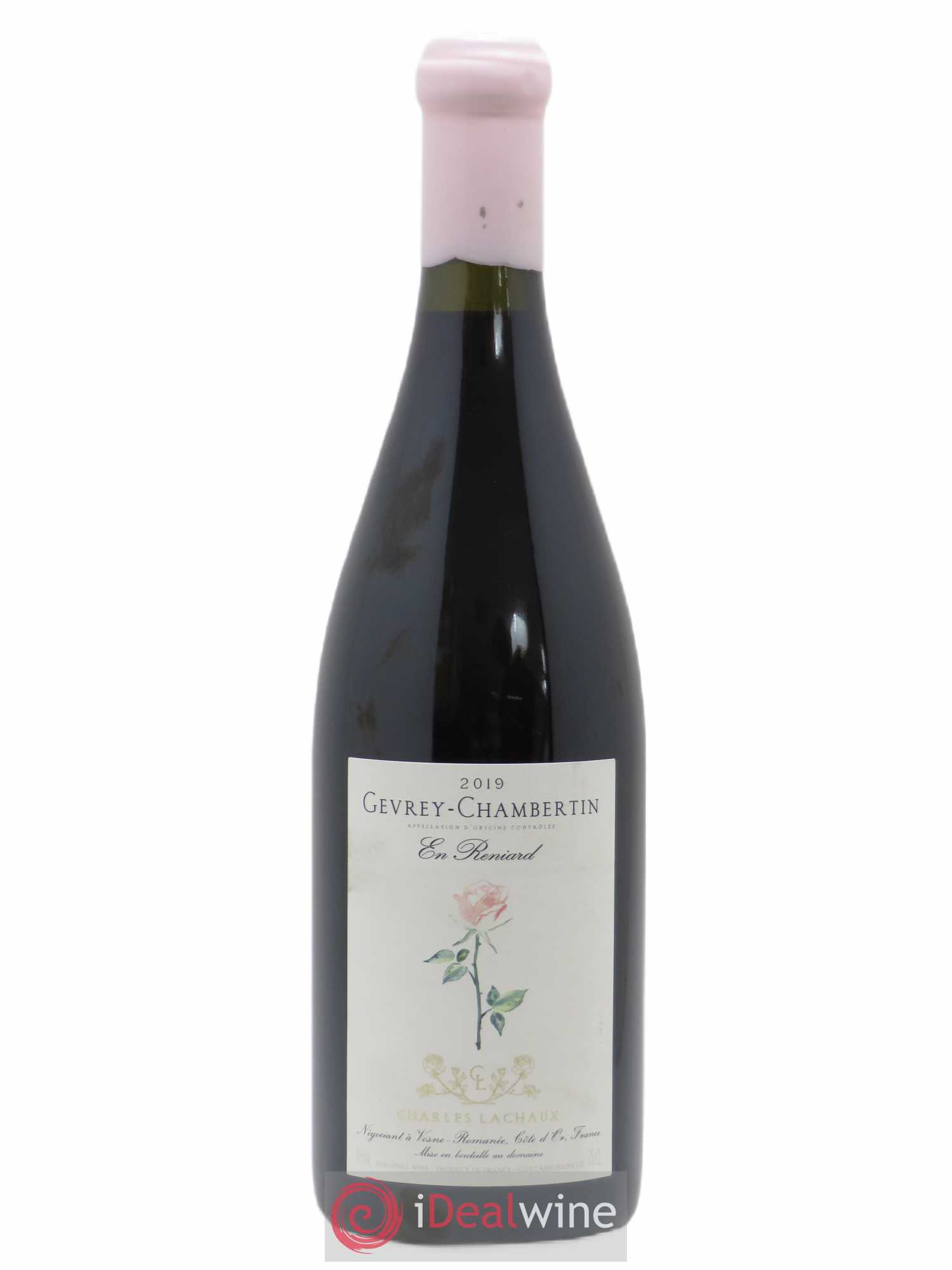 Gevrey-Chambertin En Reniard Charles Lachaux 2019 - Posten von 1 Flasche - 0