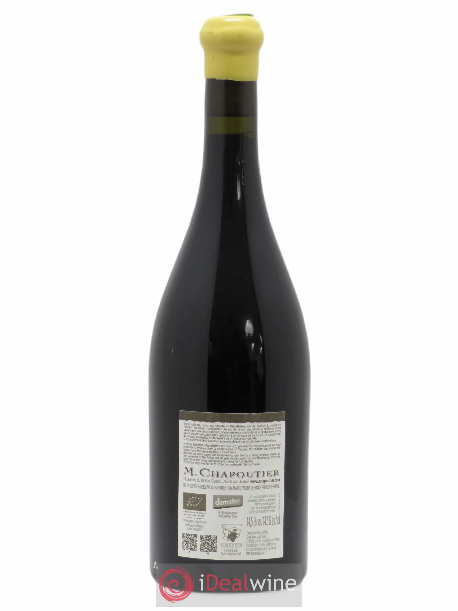 Hermitage Ermitage l'Ermite Chapoutier 2018 - Lot de 1 bouteille - 1