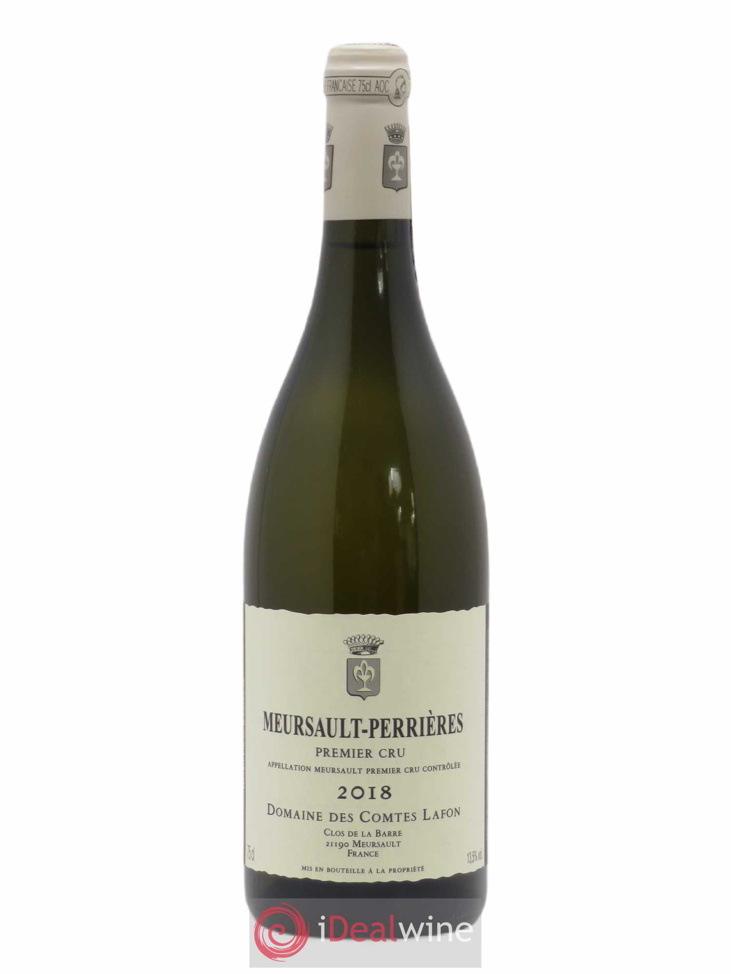 Meursault 1er Cru Perrières Comtes Lafon (Domaine des) 2018 - Lot de 1 bouteille - 0