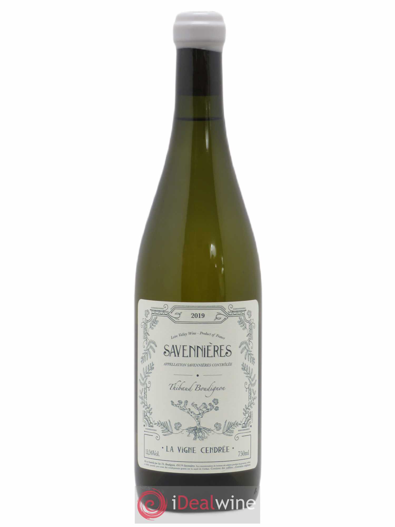 Savennières La Vigne Cendrée Thibaud Boudignon 2019 - Lotto di 1 bottiglia - 0