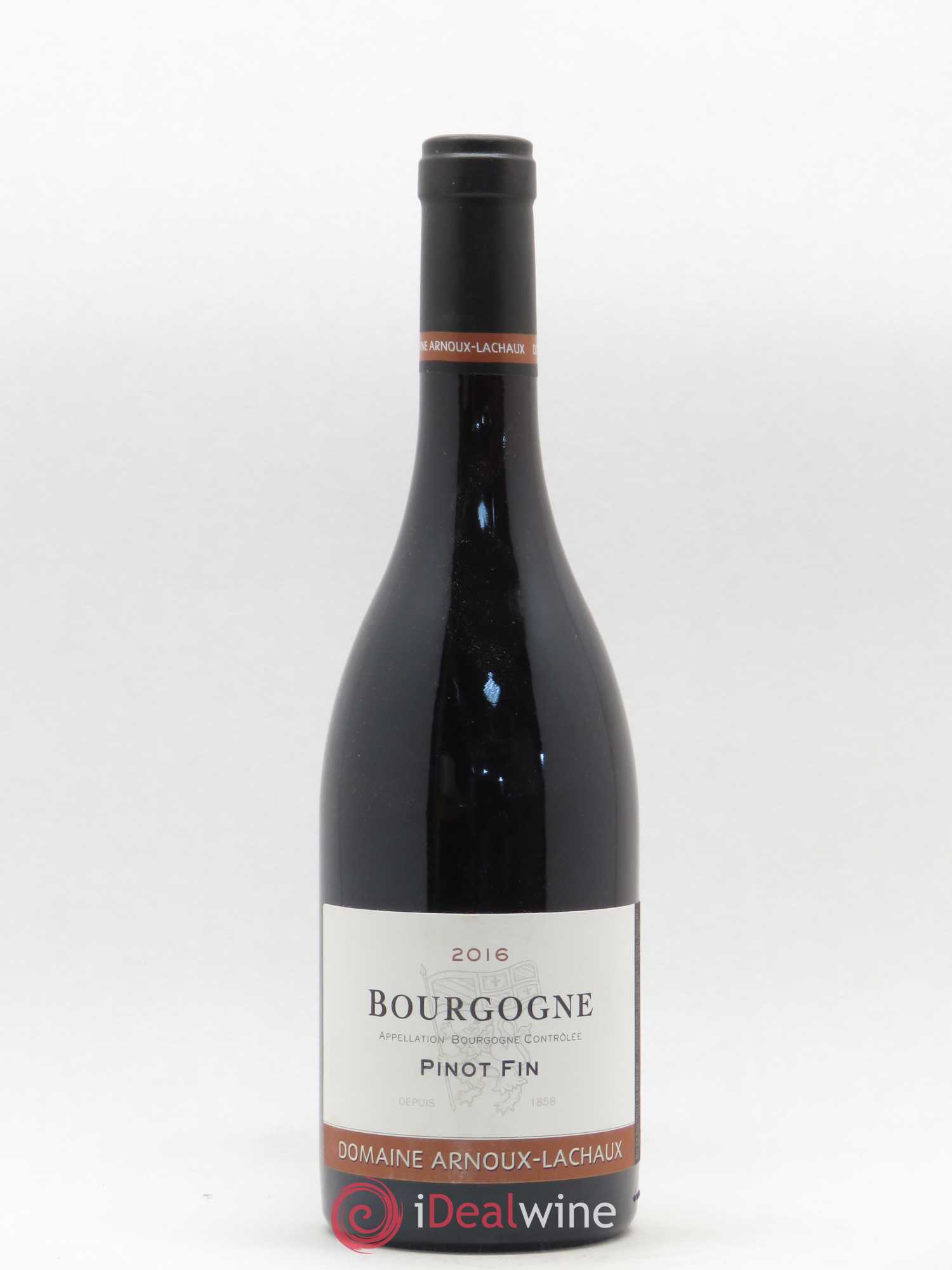 Bourgogne Pinot Fin Arnoux-Lachaux (Domaine) 2016 - Lot de 1 bouteille - 0