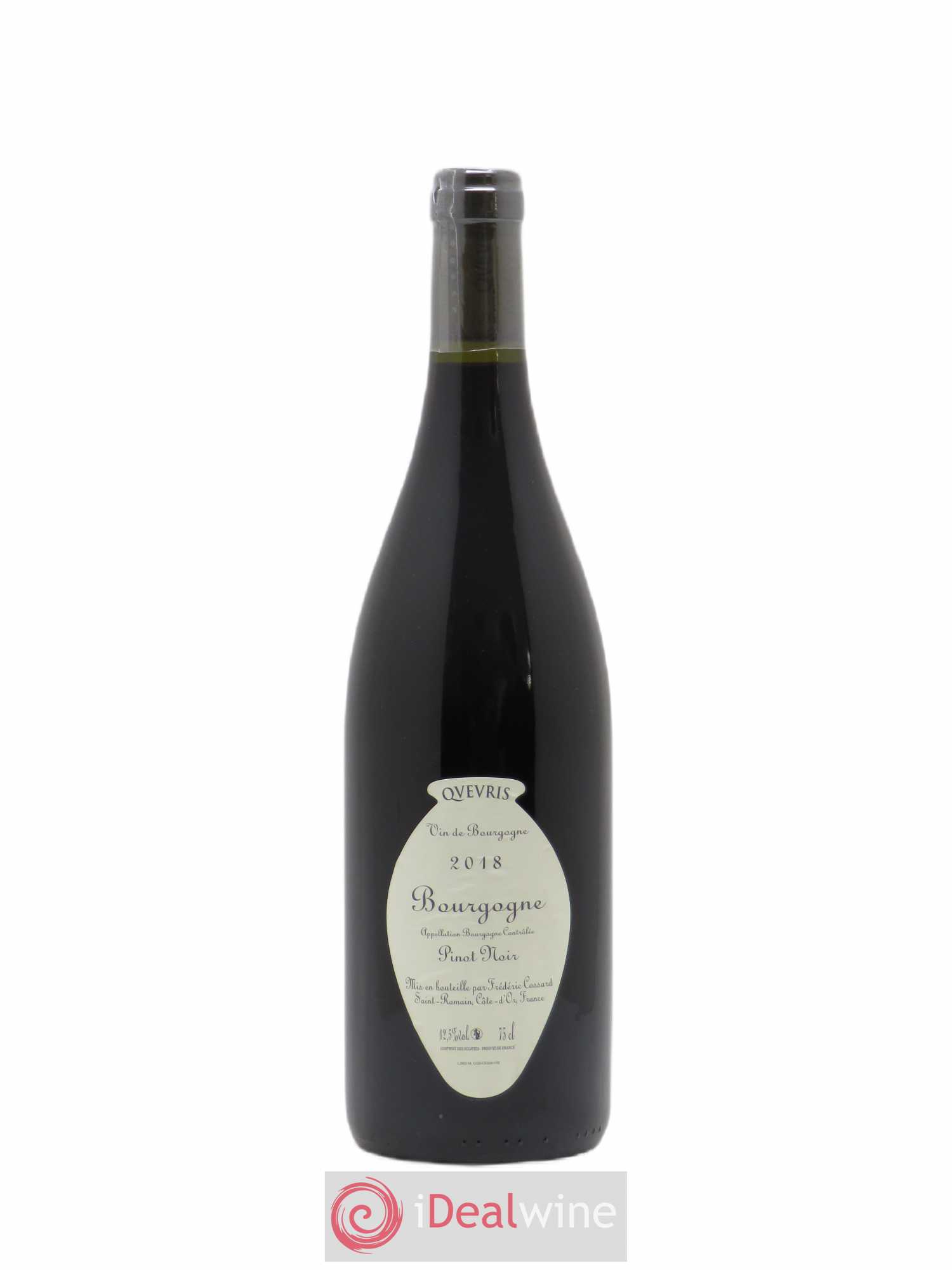 Bourgogne Bedeau Qvevris Domaine de Chassorney - Frédéric Cossard 2018 - Lot de 1 bouteille - 1